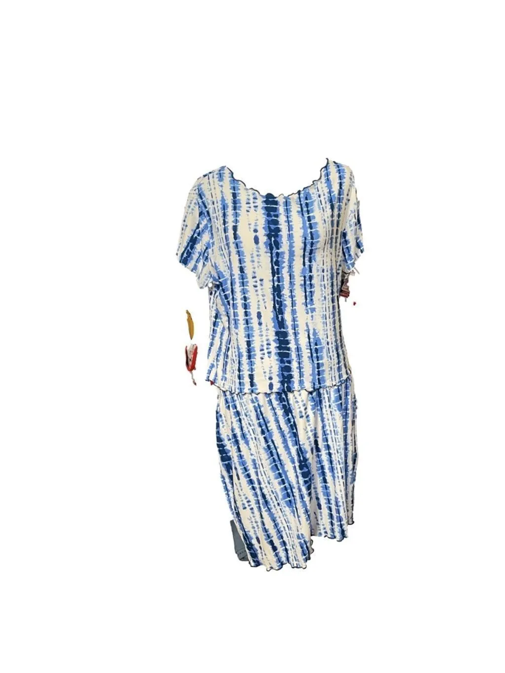 Product image for Women's No Boundaries short & top set , XXL/2XG, Blue