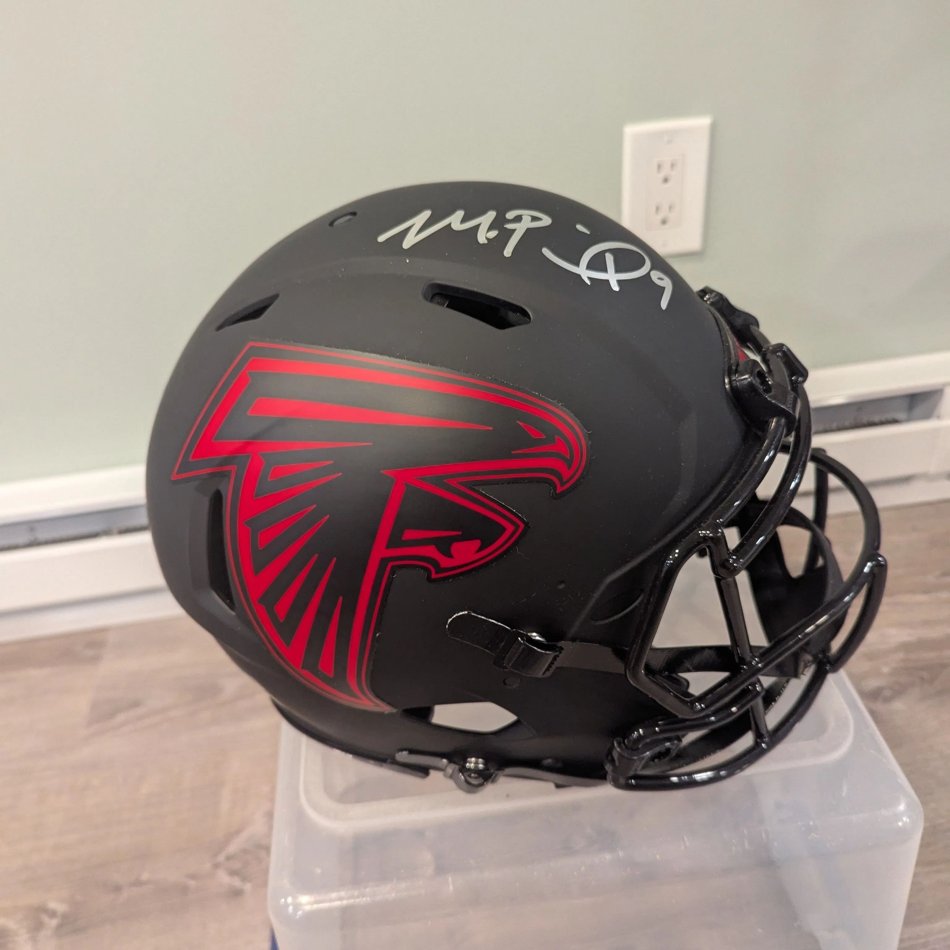 Product image for Michael Penix Jr. Signed Full Size Authentic On-Field Helmet