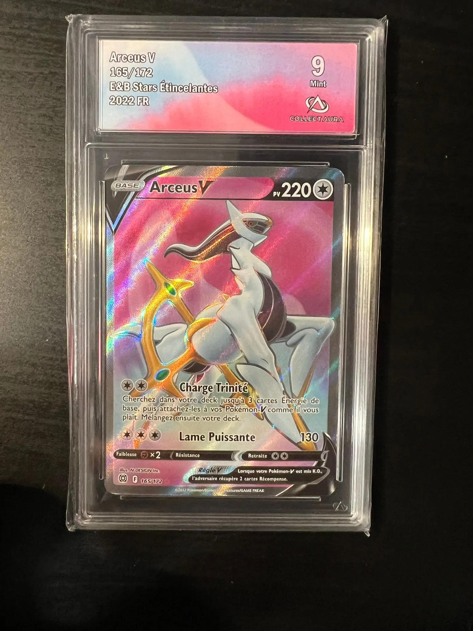 Product image for CA 9 Arceus V (BRS 165) Stars Étincelantes  FR