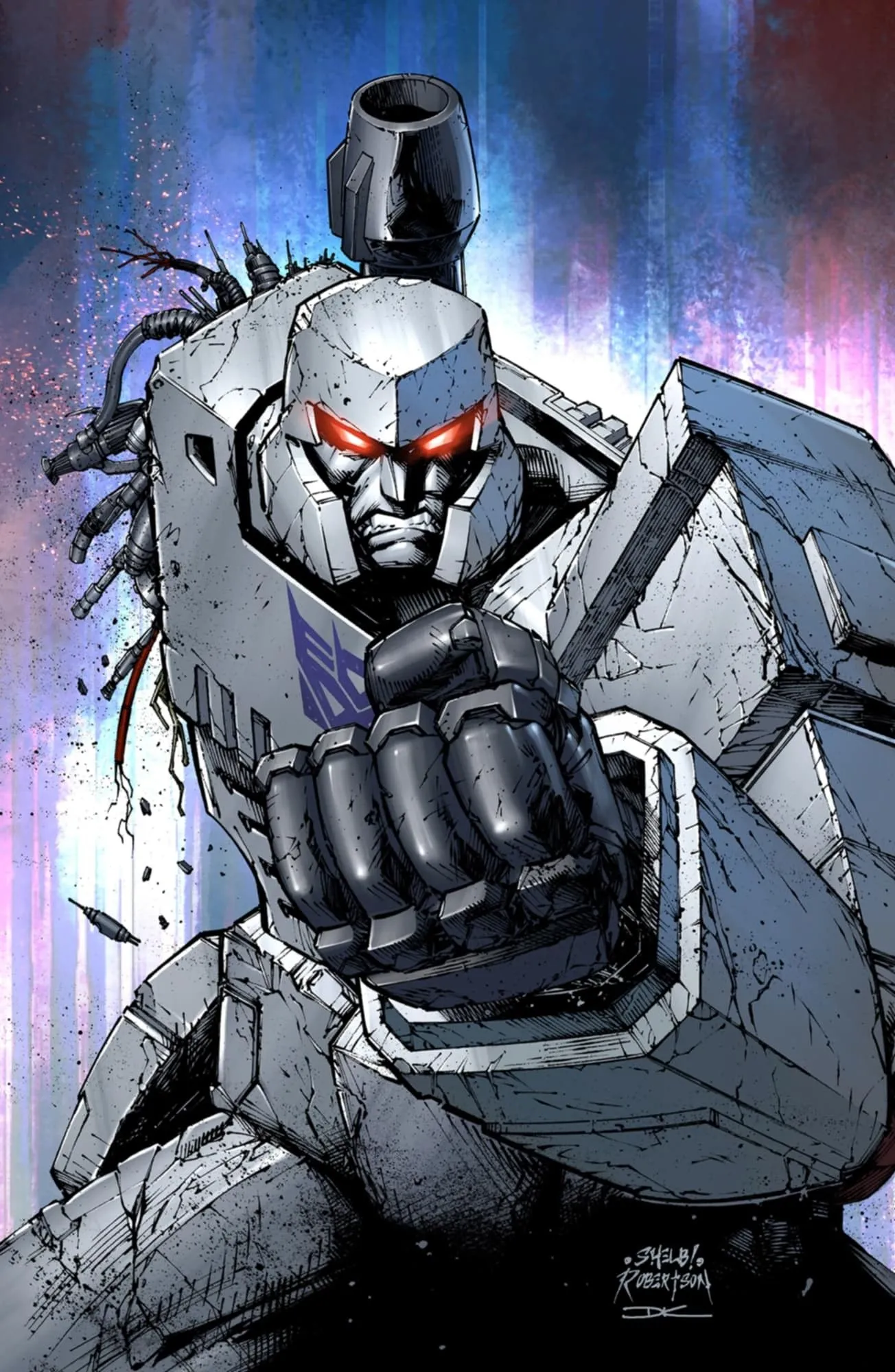 Product image for TRANSFORMERS #22 FOIL By SHELBY ROBERTSON LTD 666 copies