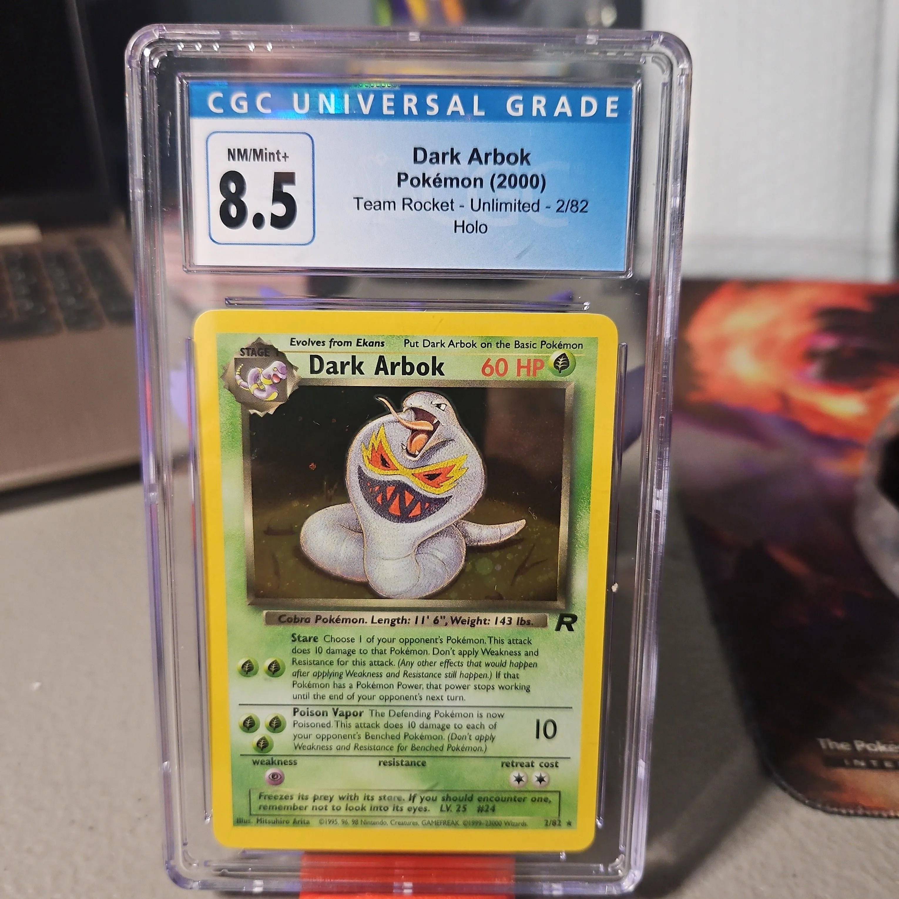 all symbols on pokemon cards Arbok 33/106 main image 1