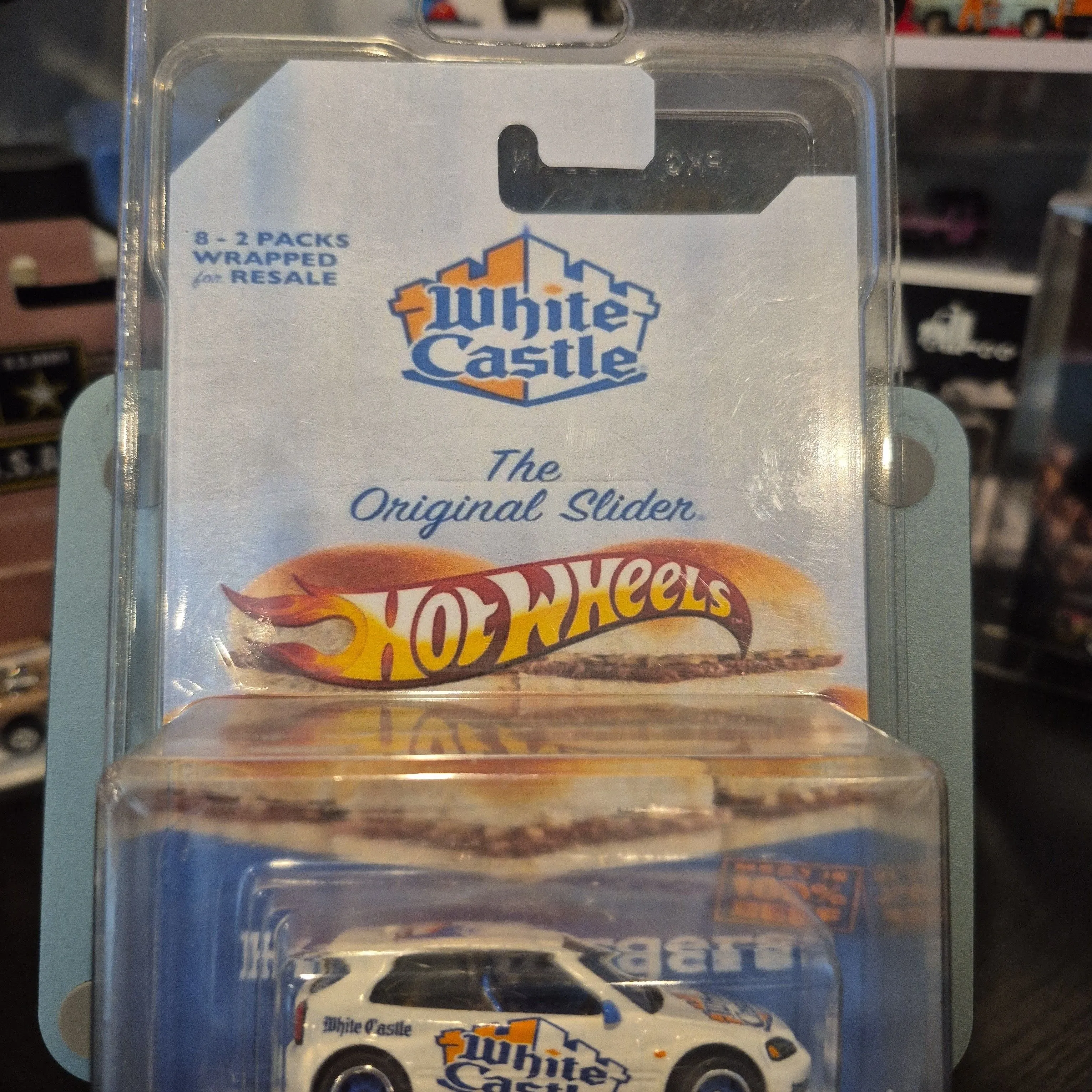 Product image for Hot Wheels White Castle Custom '99 Honda Civic Type R EK9