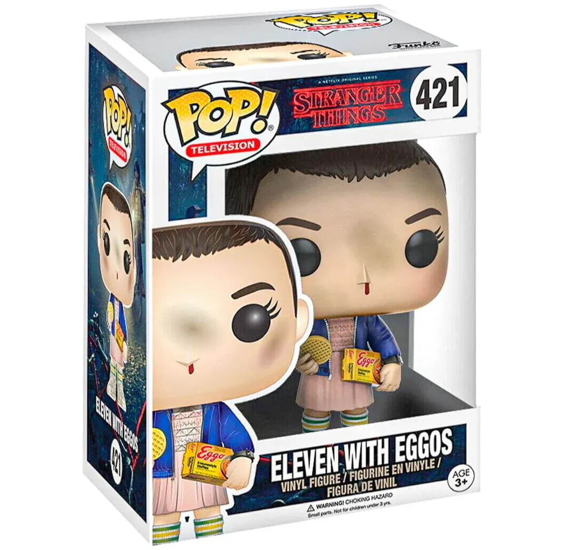 Product image for Stranger Things - Eleven With Eggos - #421 - Television - Funko Pop!