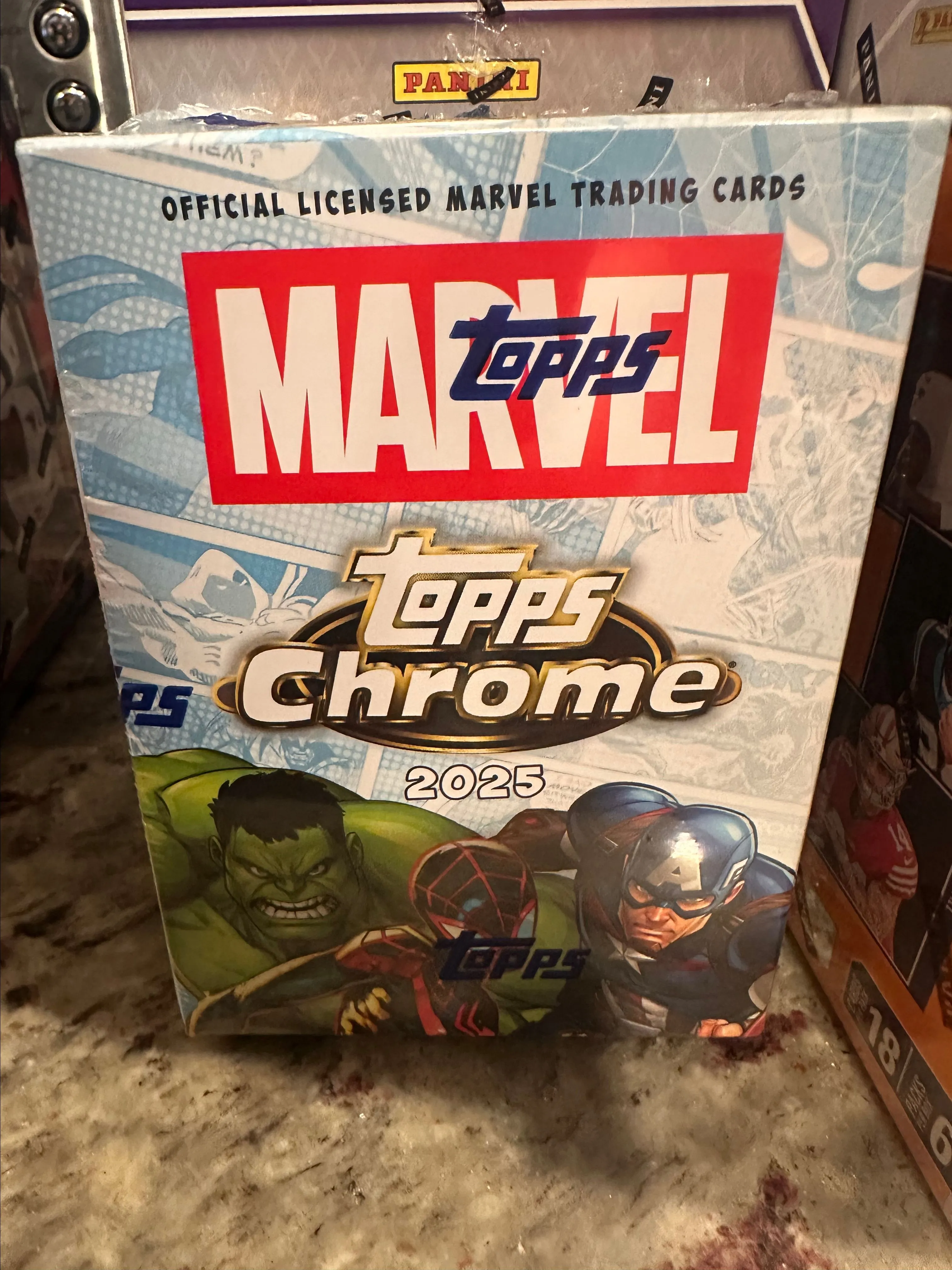 Product image for 1 Topps Chrome Marvel Blaster