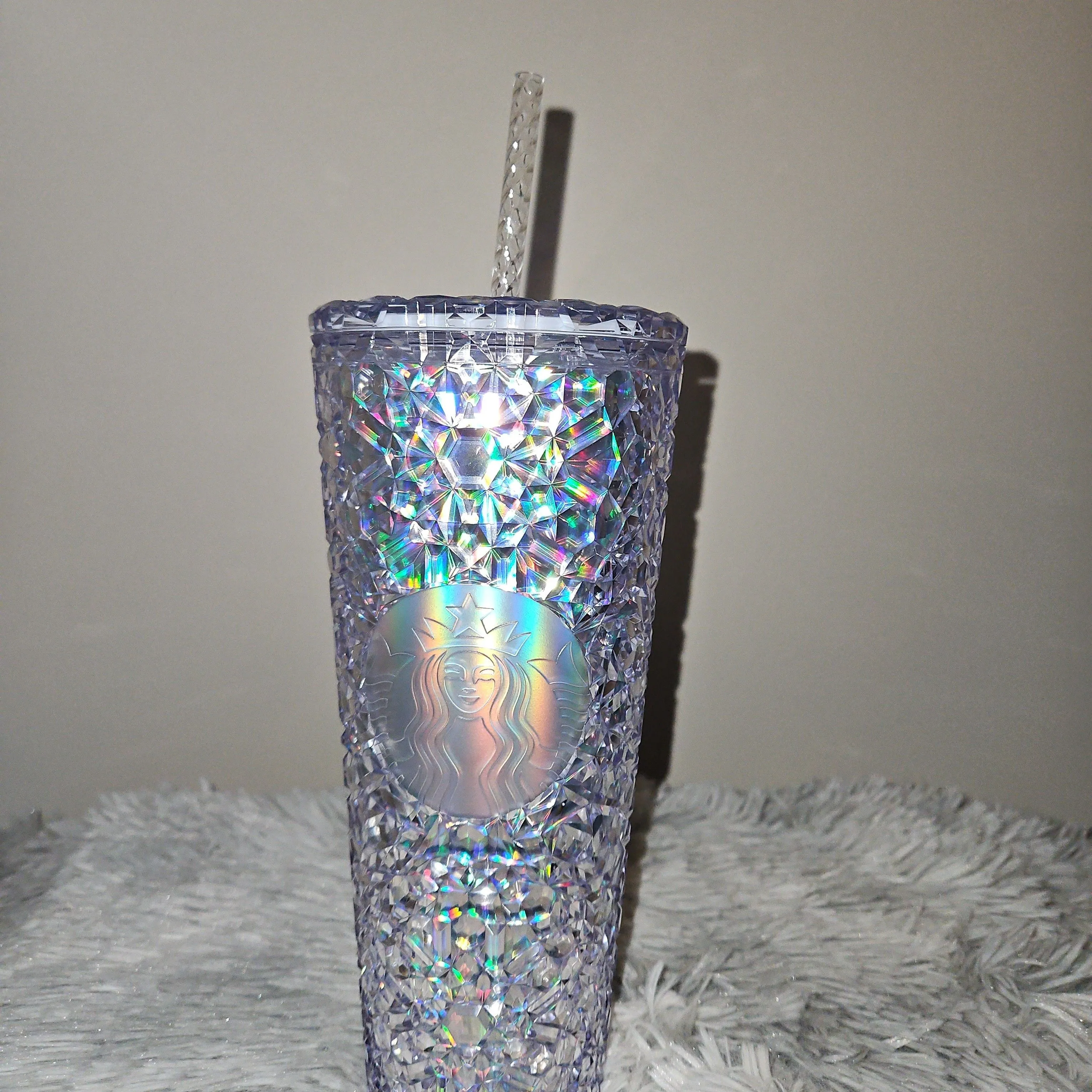 Product image for 24oz Starbuck holographic tumbler 