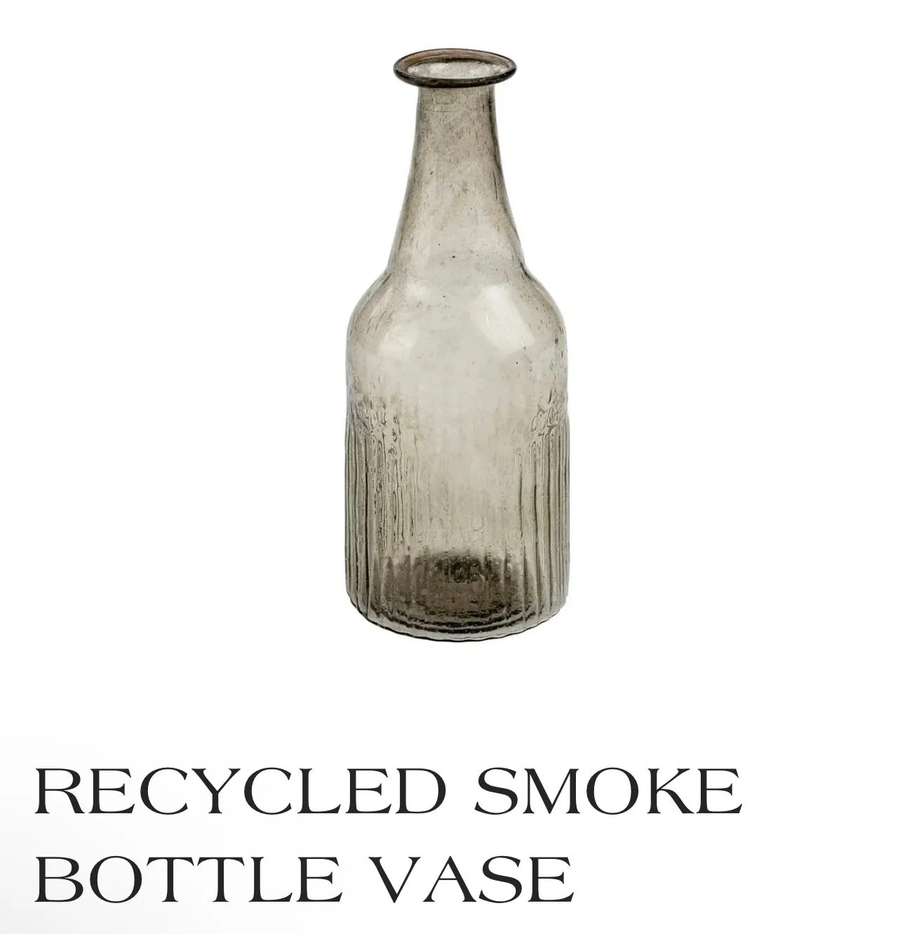 Product image for 24-2.  Recycled Glass Decorative Bottle Vase