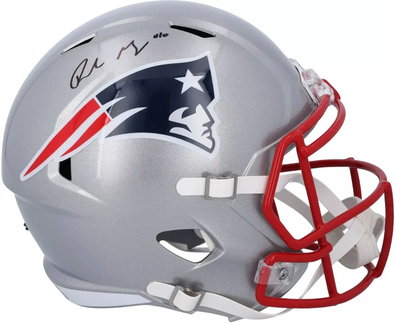 Product image for Drake Maye Fanatics Auto  Authentic Full Size Helmet