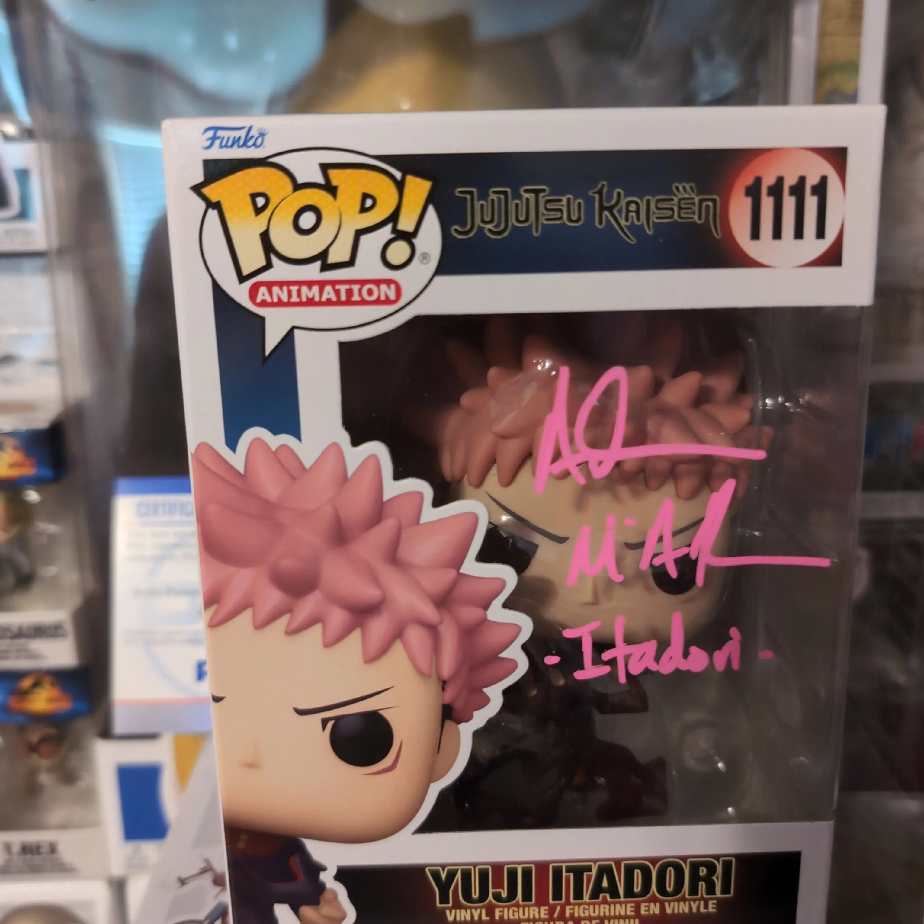 Product image for Yuji Itadori Autographed 