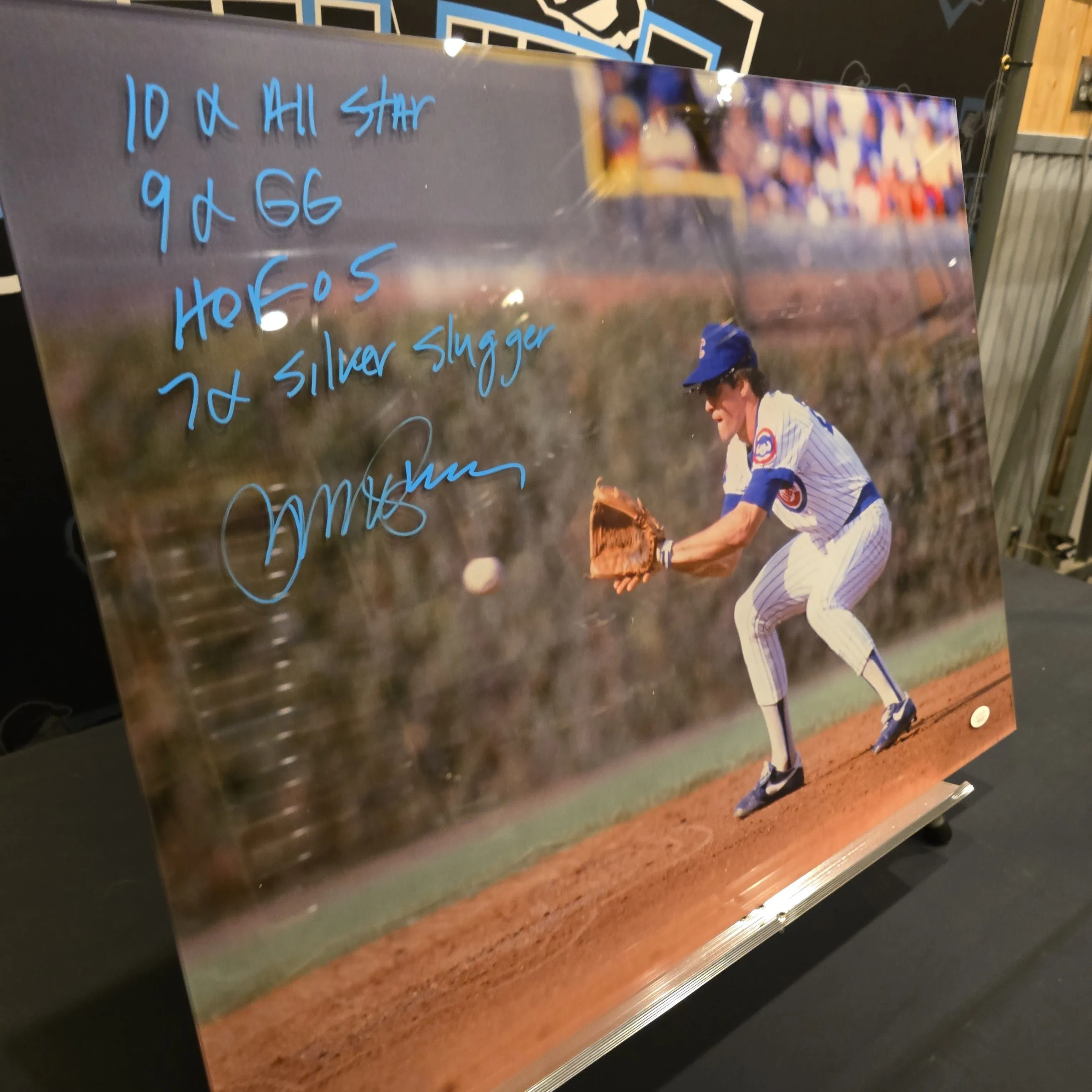 Product image for Ryne Sandberg 17x23 acrylic