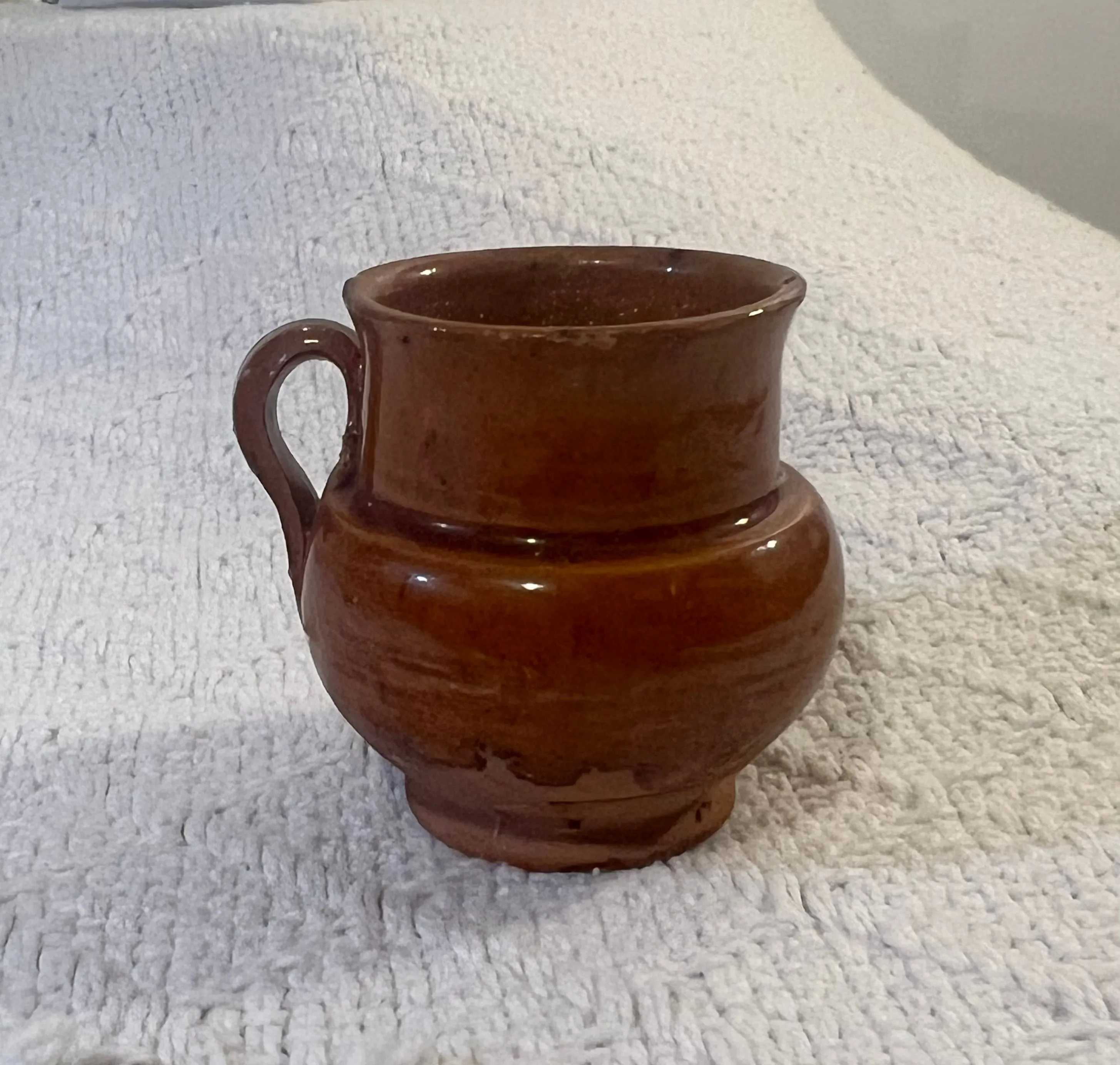 Product image for Antique Mexican Pottery MINIATURE Jug