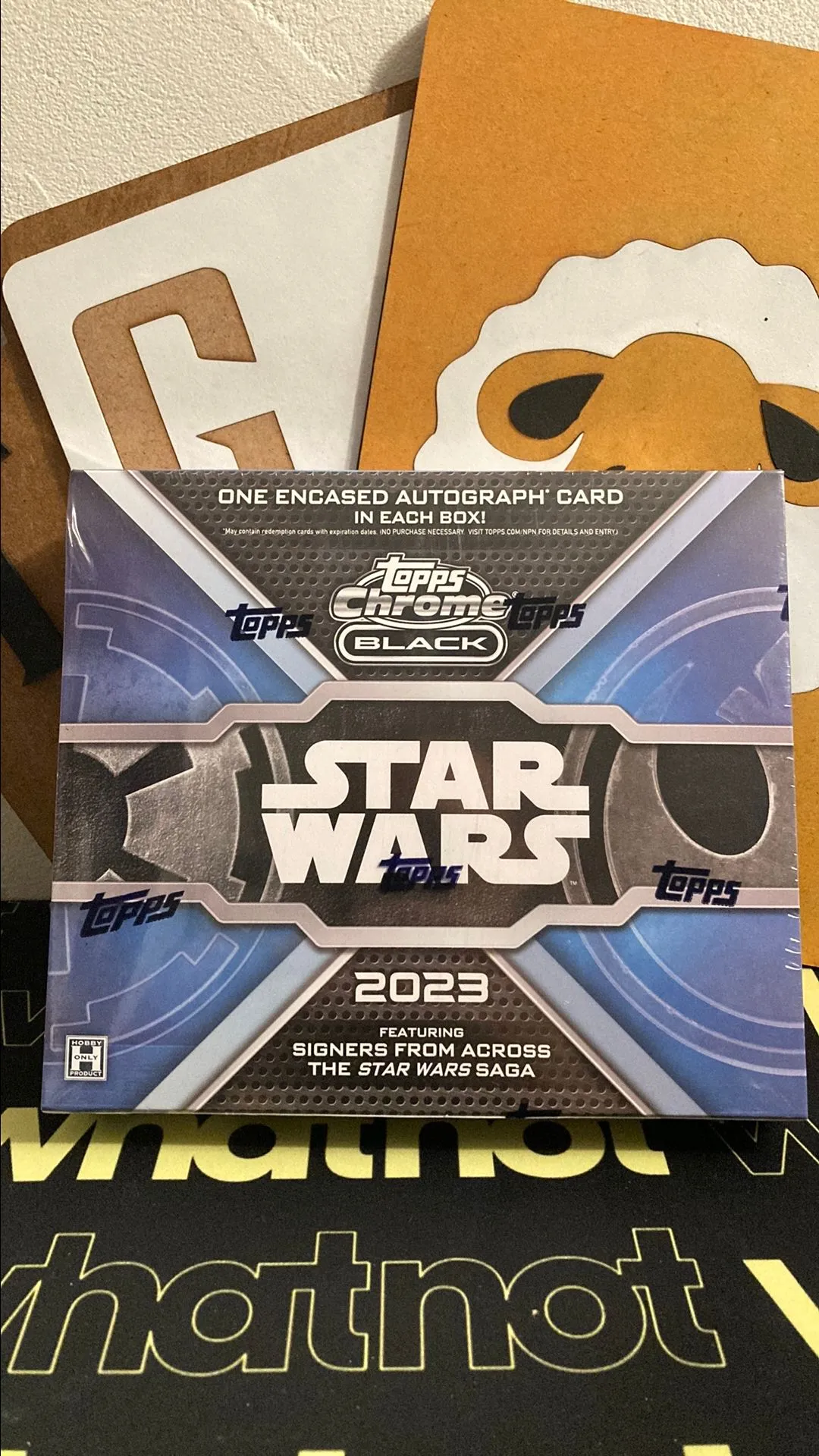 Product image for Topps Star Wars Chrome Black 2023
