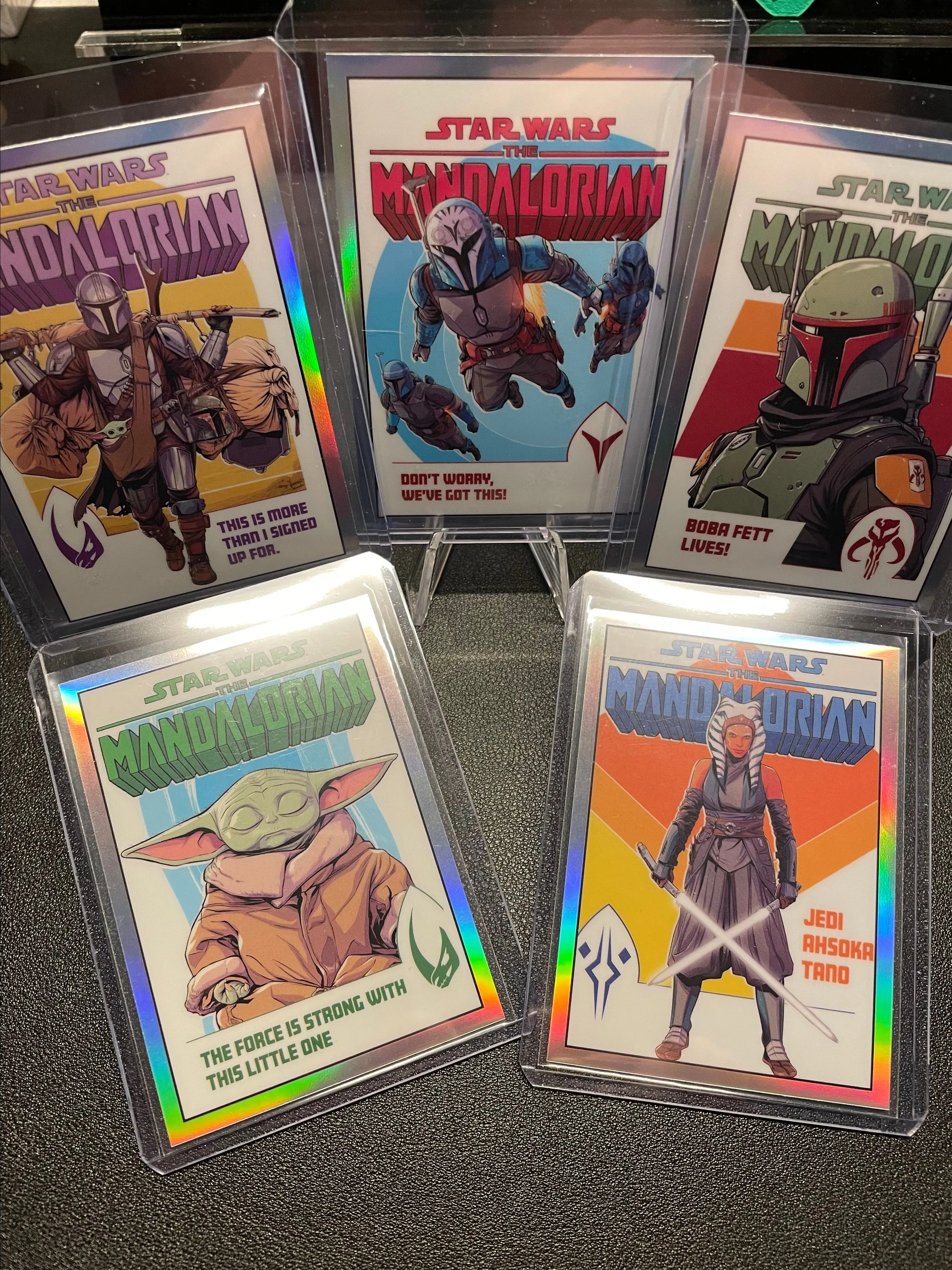 Product image for 2022 Mandalorian Comic Book Full Insert Set! CC-1 - CC-5