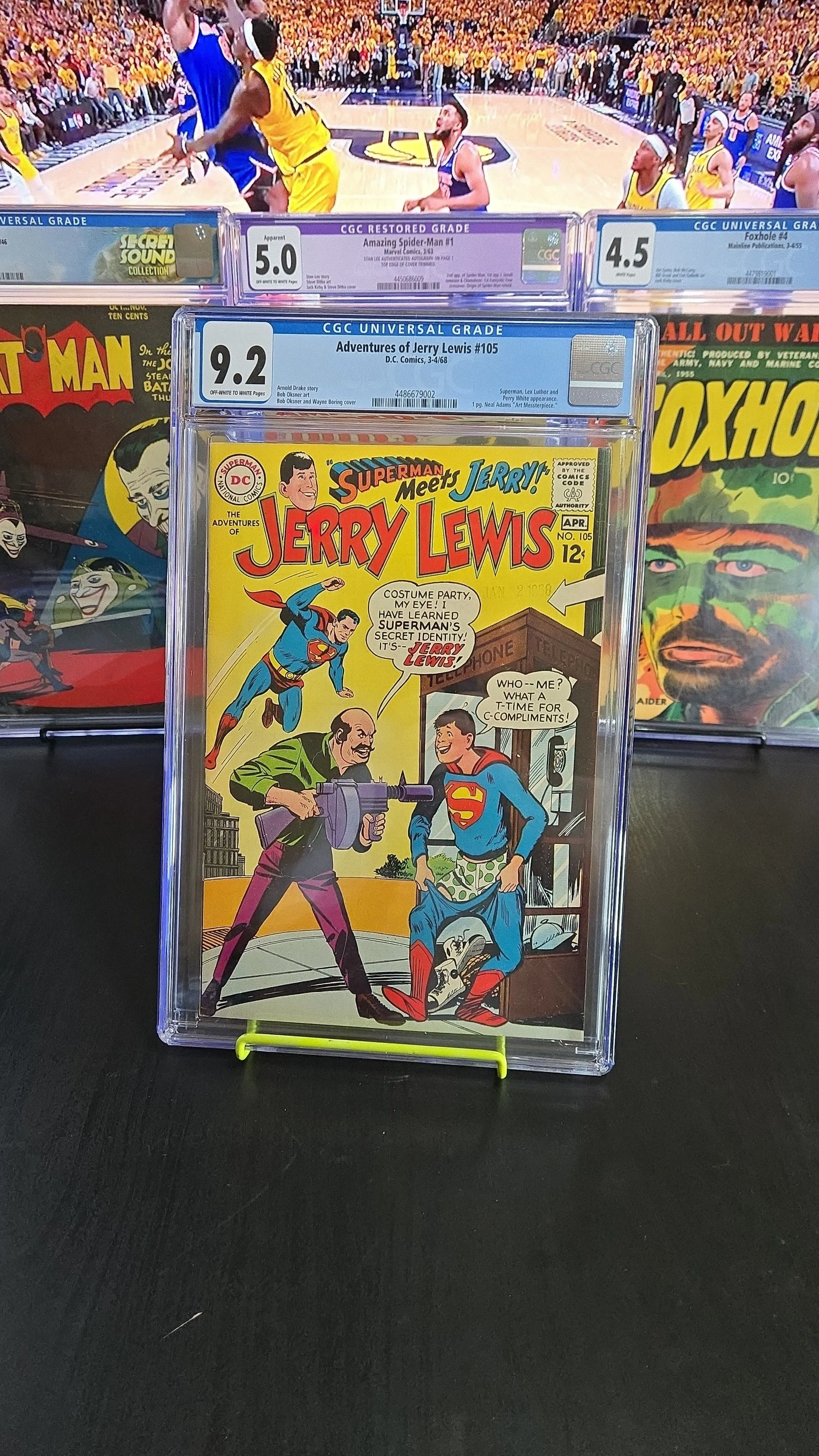 Product image for Adventures of Jerry Lewis #105 (1968) Superman Meets Jerry Lewis