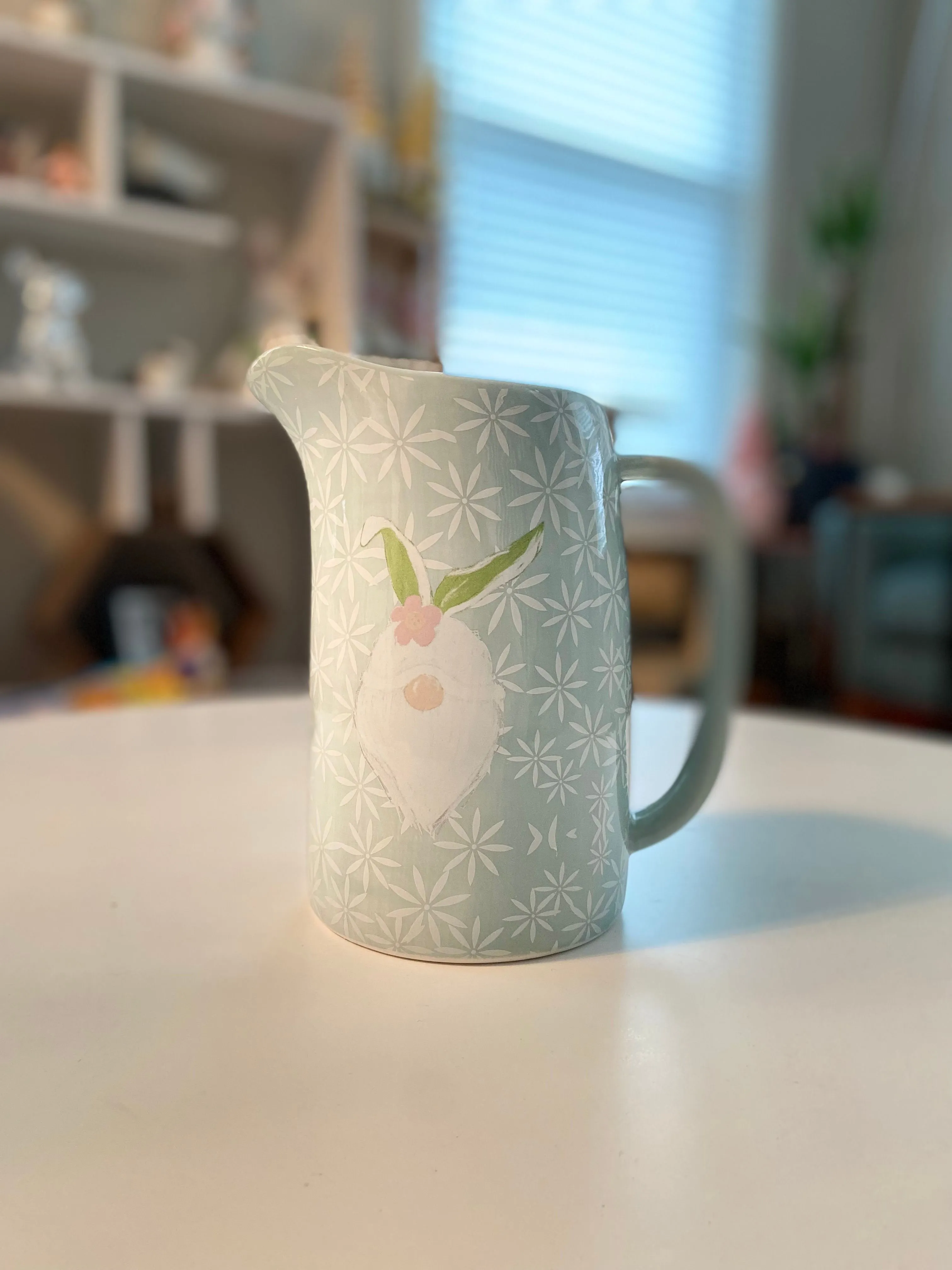 Product image for Bunny gnome pitcher