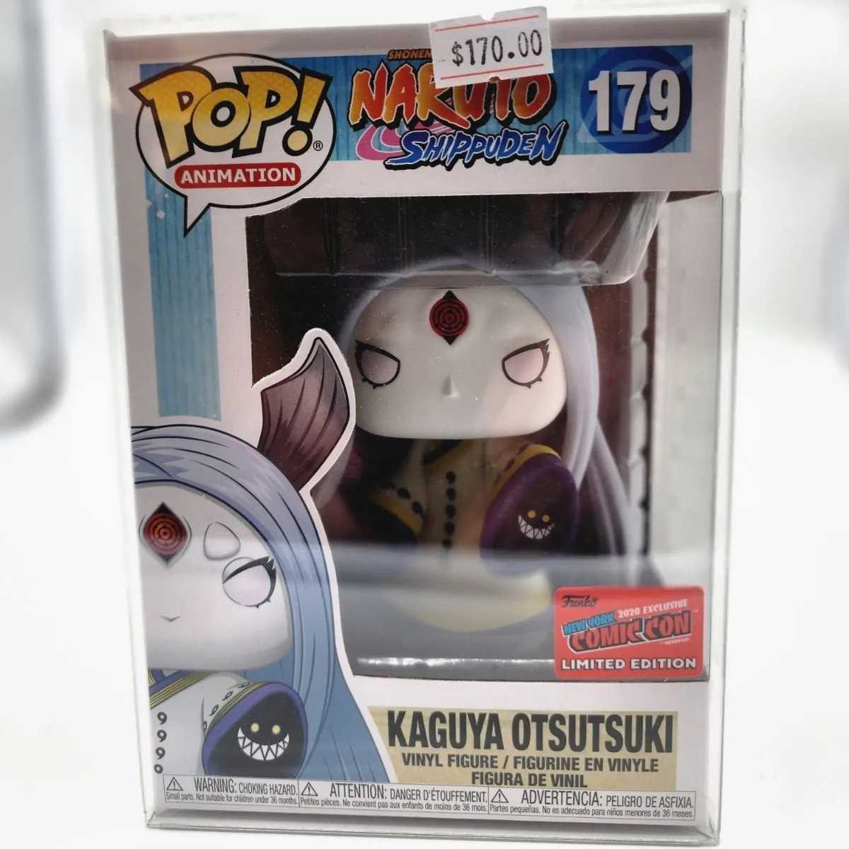 Product image for Funko Pop! Kaguya Otsutsuki NYCC Exclusive Con Sticker