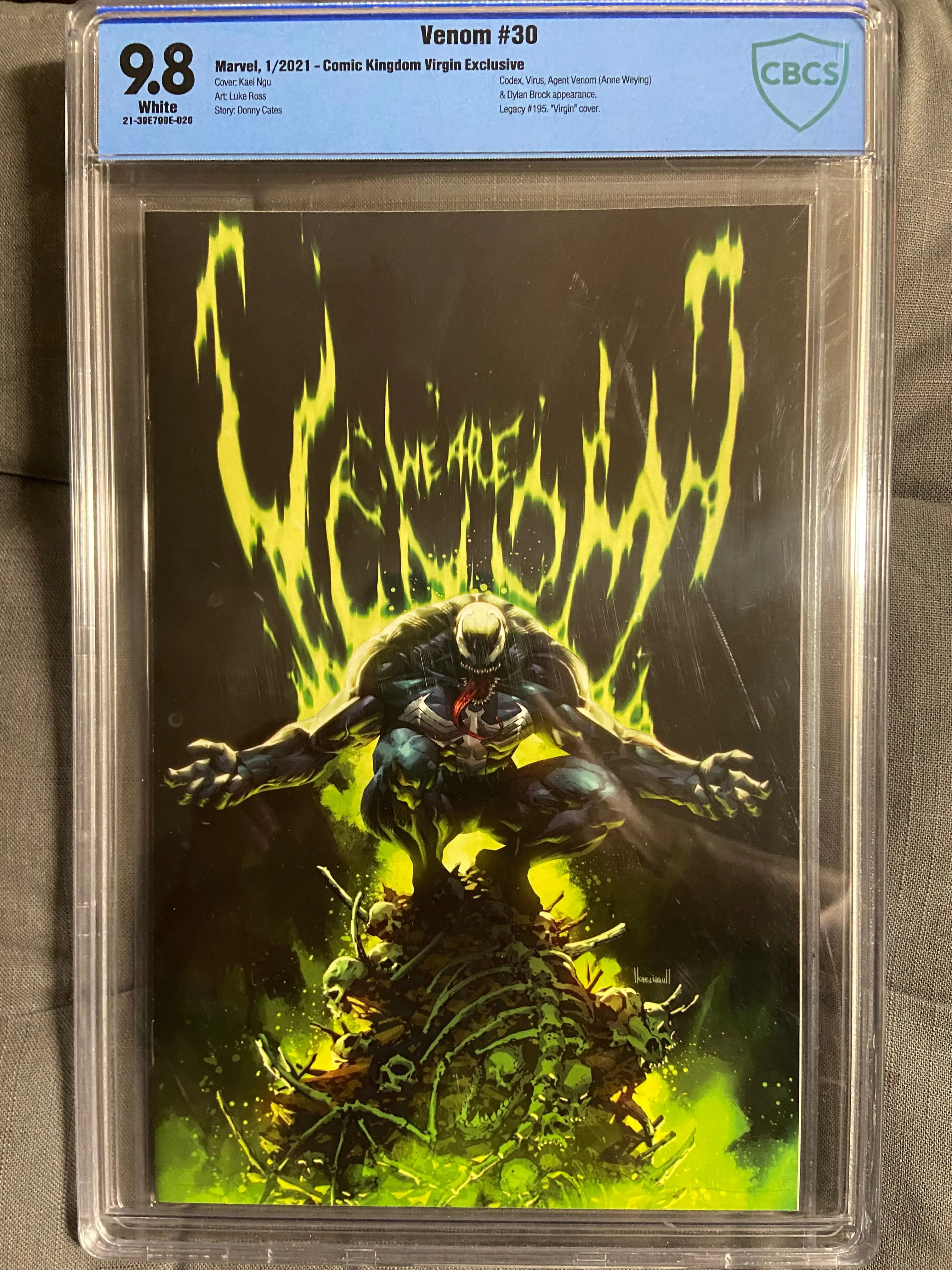 Product image for Venom #30 Ngu Comic Kingdom Canada Variant Cover CGC 9.8
