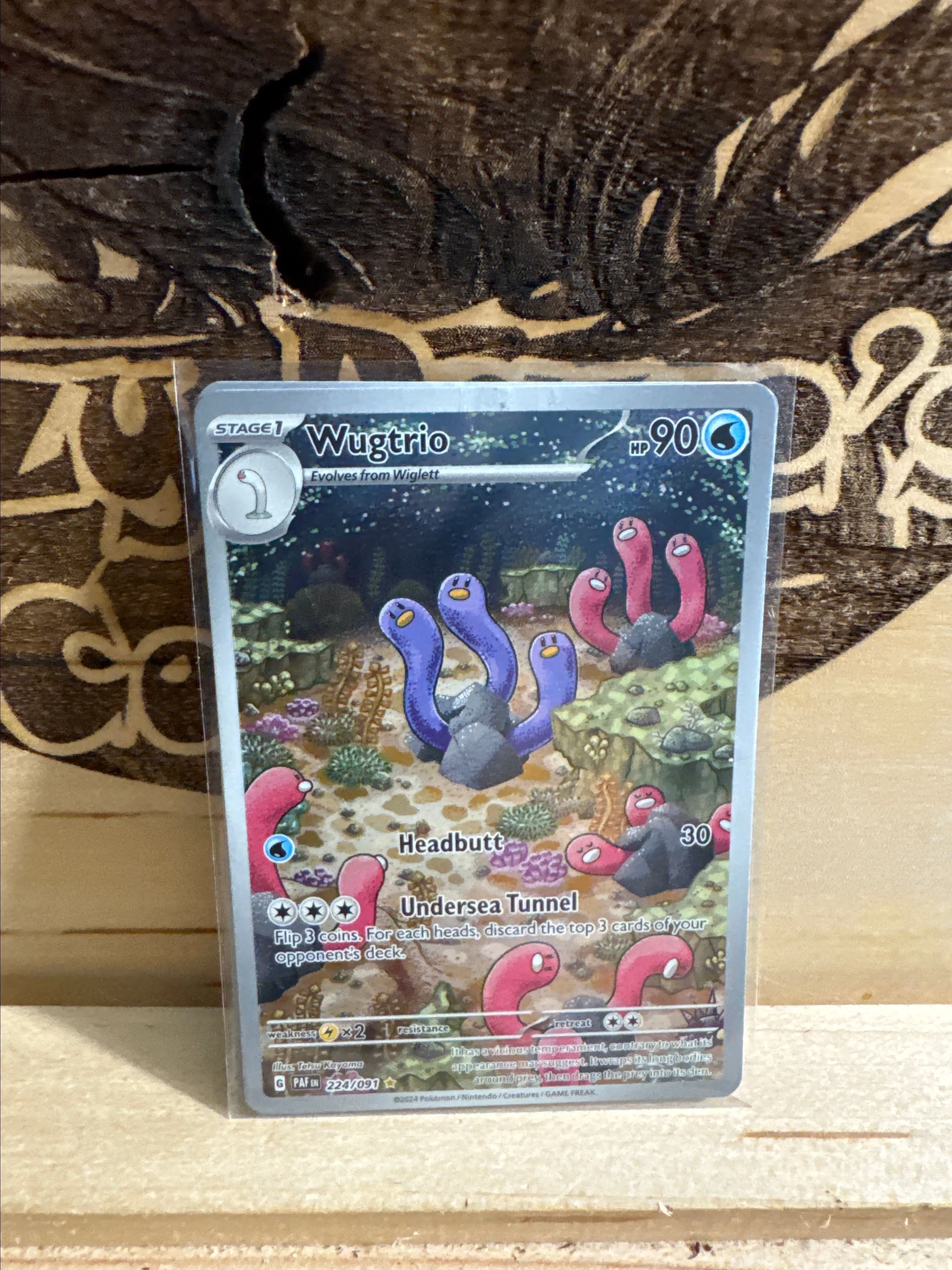 Wugtrio #224 Pokemon Paldean Fates  Whatnot: Shop, Sell, Connect
