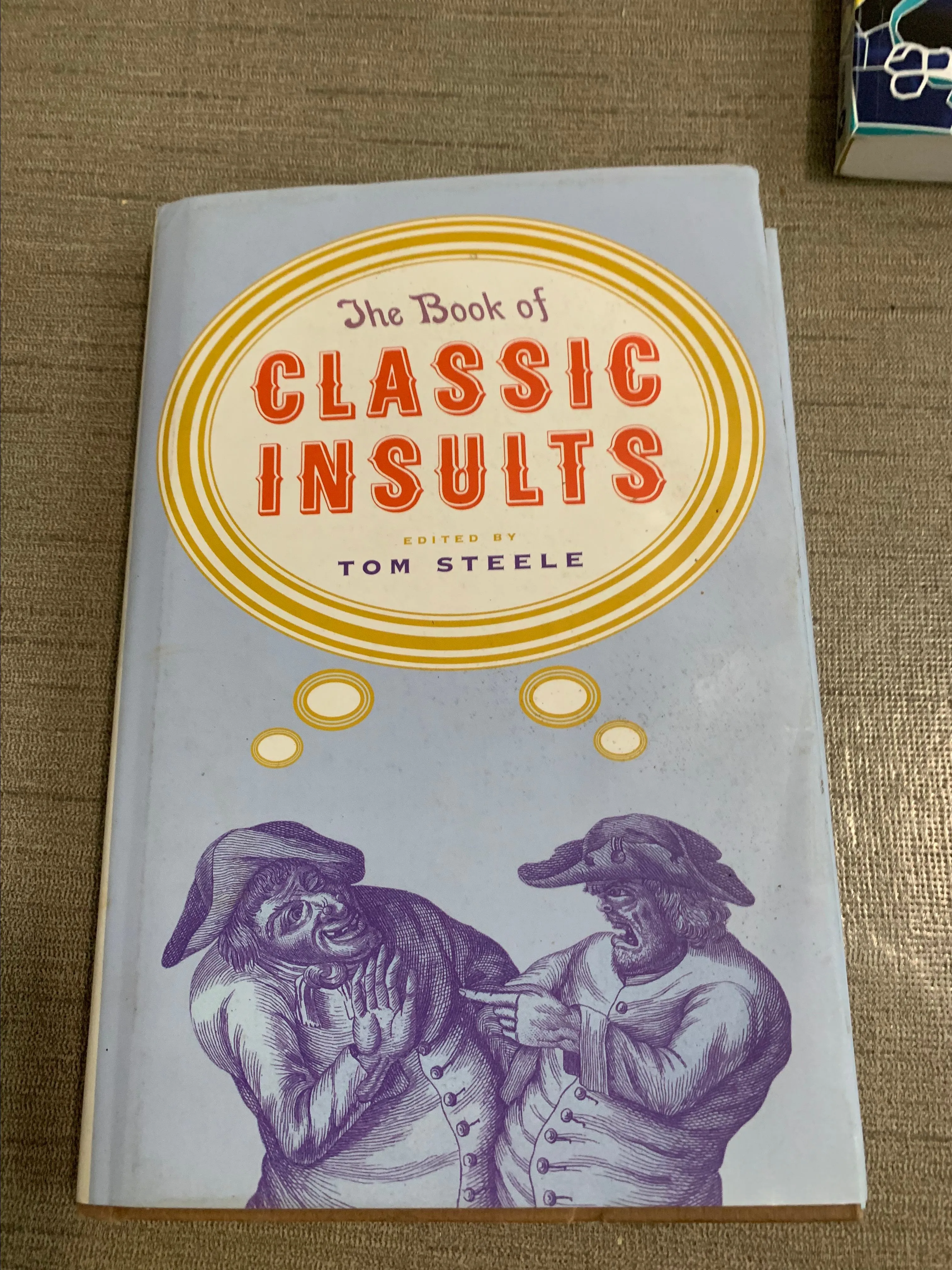 Product image for Classic Insults by Tom Steele, 1999 1st Edition