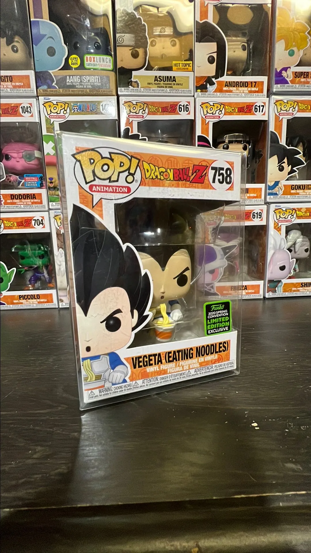 Product image for Vegeta Eating Noodles Funko Pop