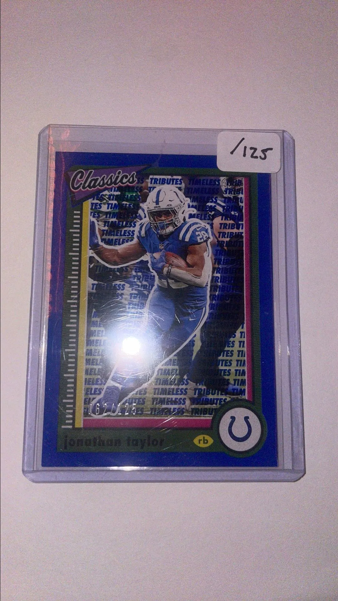 Product image for 2022 Panini Jonathan Taylor /125