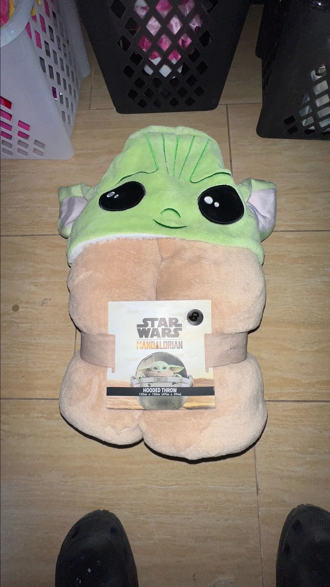 Product image for Star Wars hooded throw