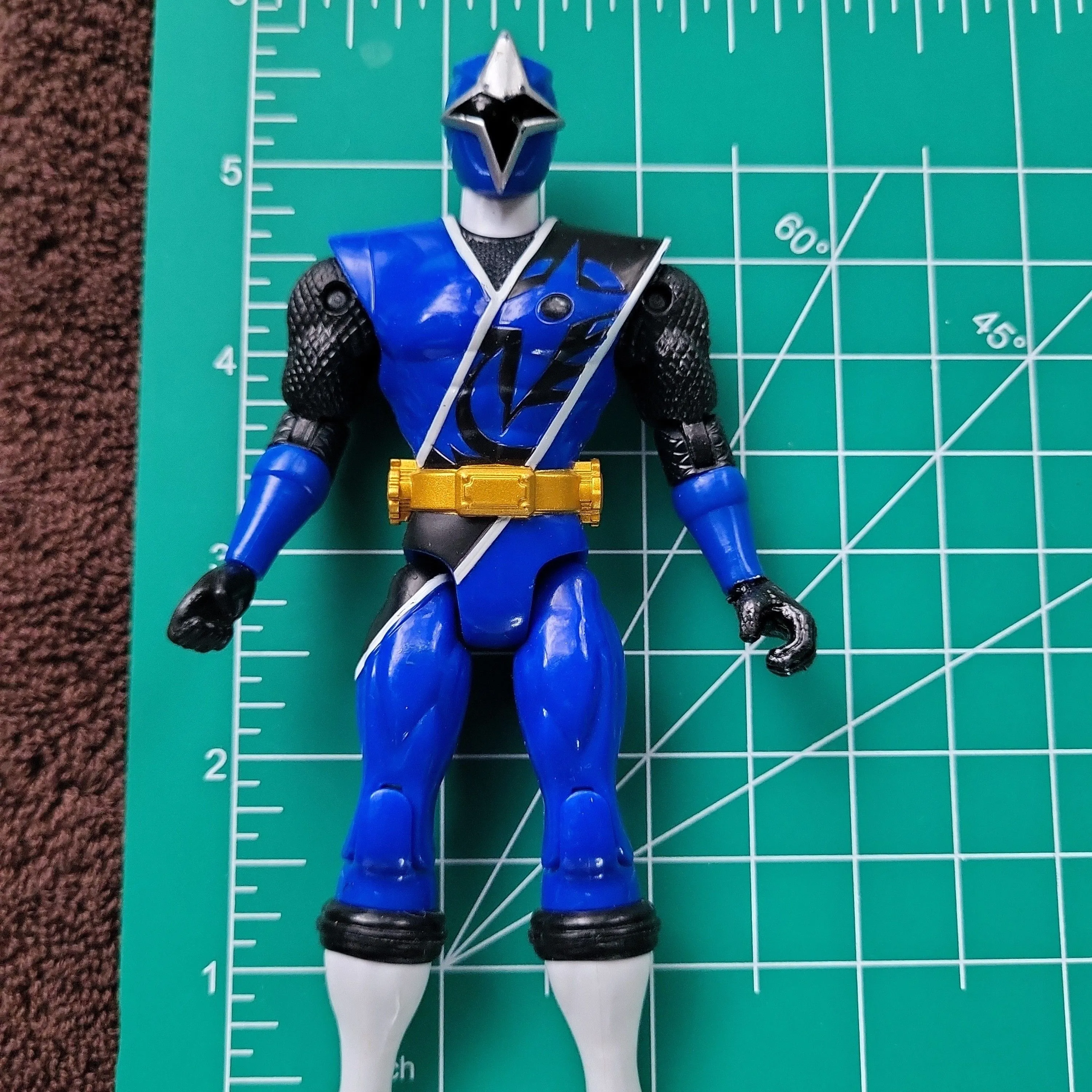 Product image for 2016 Bandai Saban's Power Rangers Ninja Steel Action Hero Blue Ranger Figure
