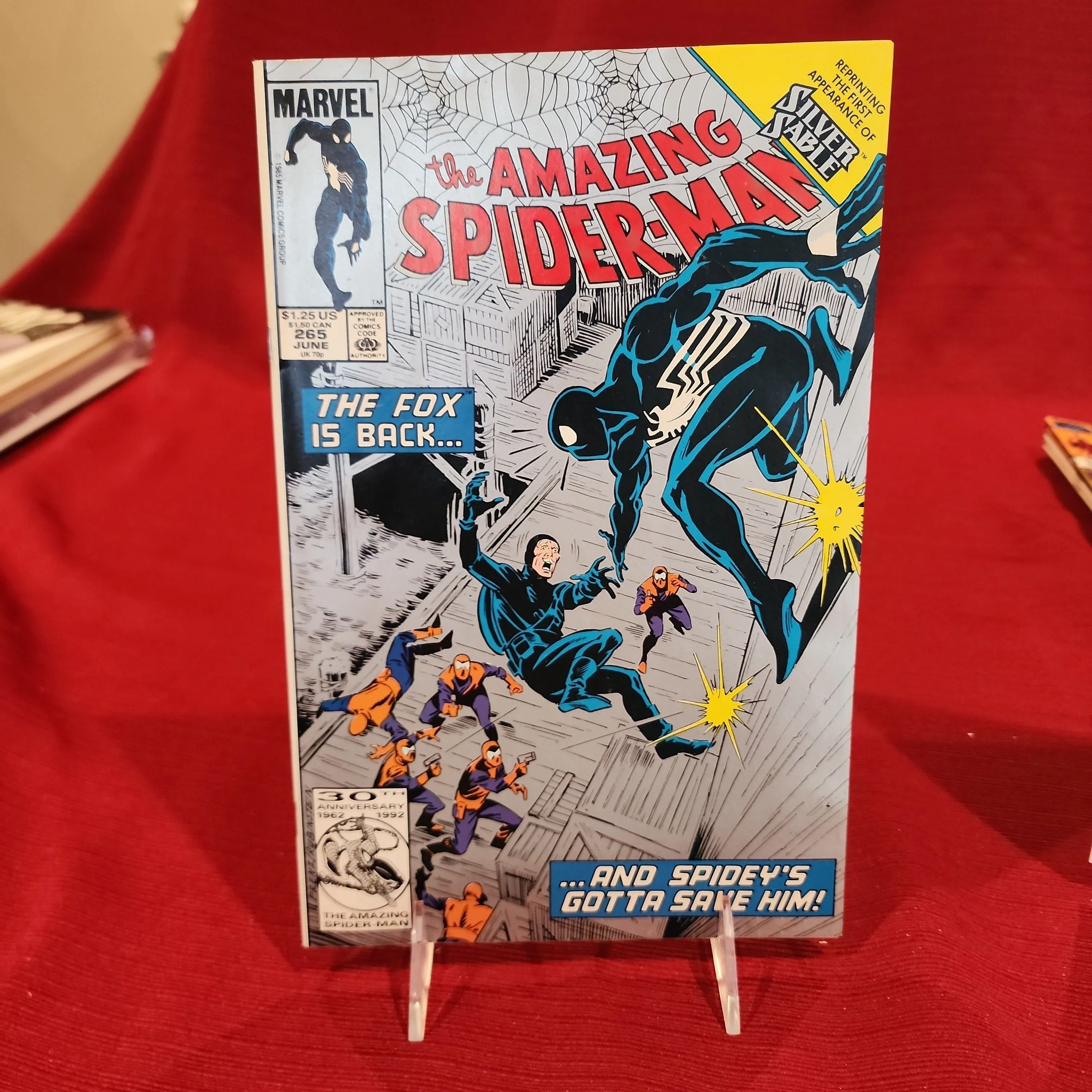 Product image for Amazing Spider-Man #265 (2nd print,1992)...VF/NM...1st app. of Silver Sable