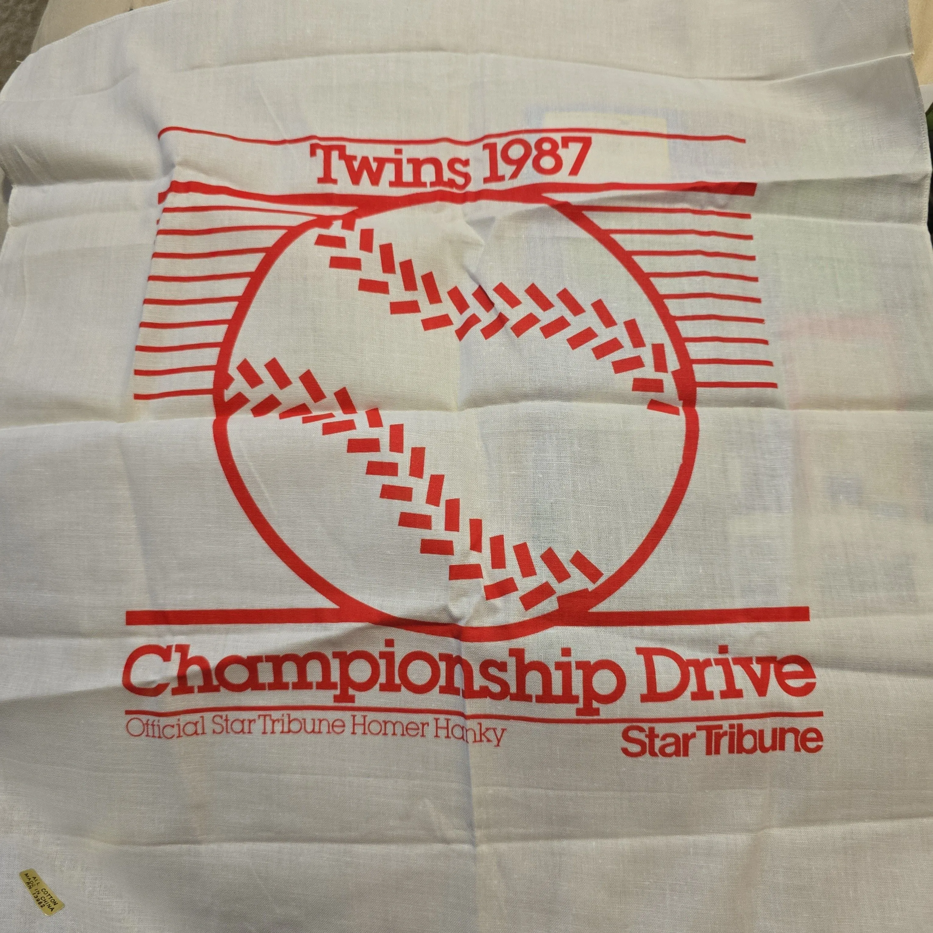 Product image for Original 1987 Twins Homer Hankey