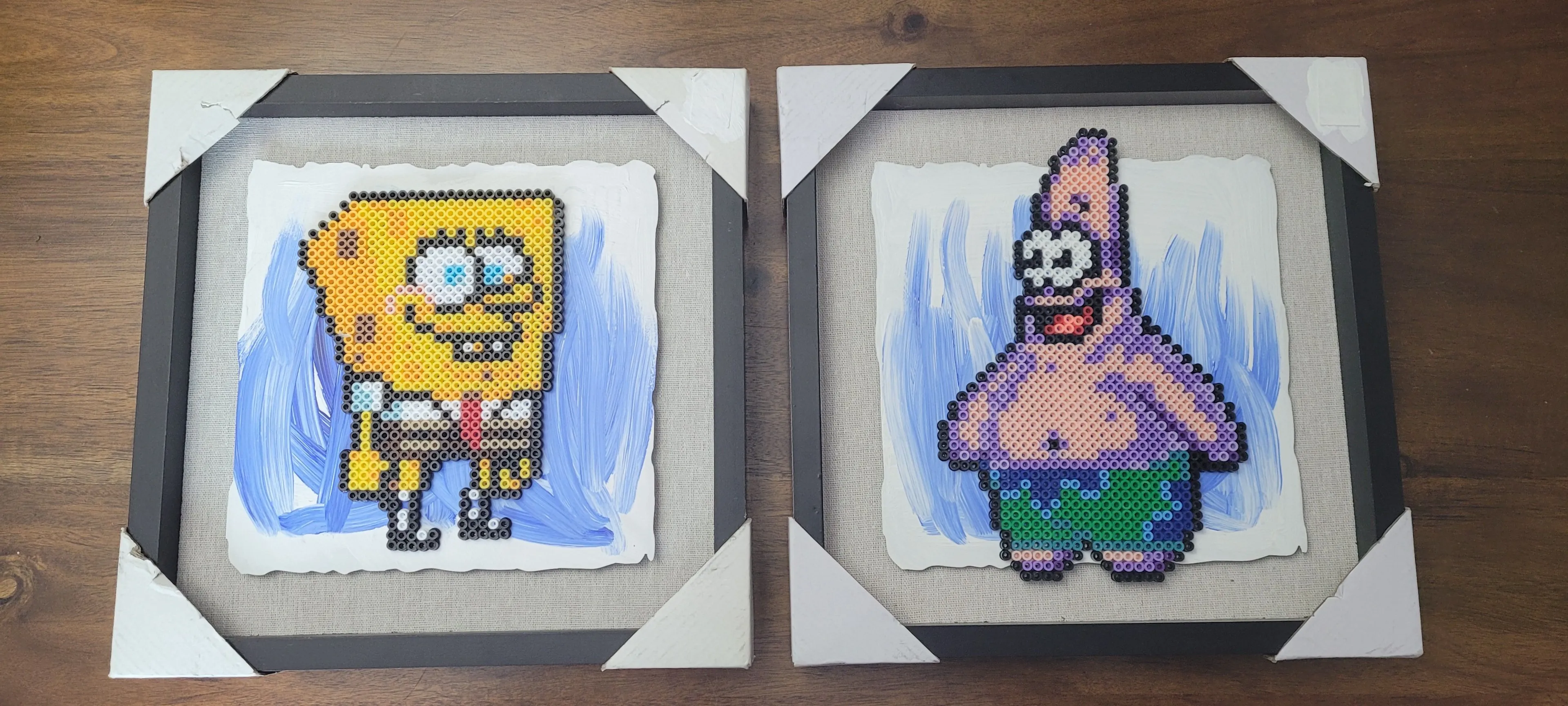 Product image for Sponge Bob and Patrick Star Framed