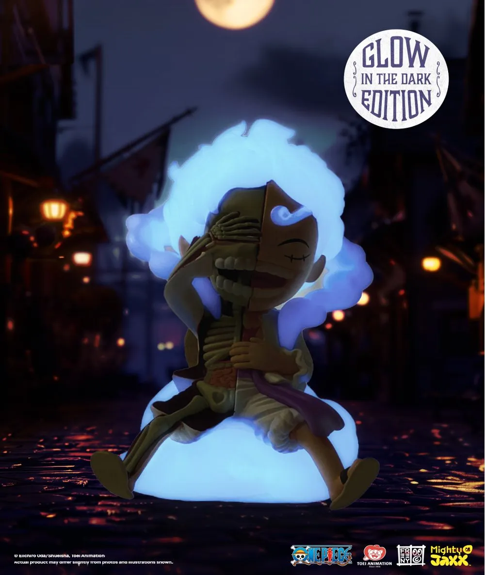 Product image for SDCC Exclusive 2025 One Piece Luffy Gear 5 Glow in the Dark Edition (Mighty Jaxx)