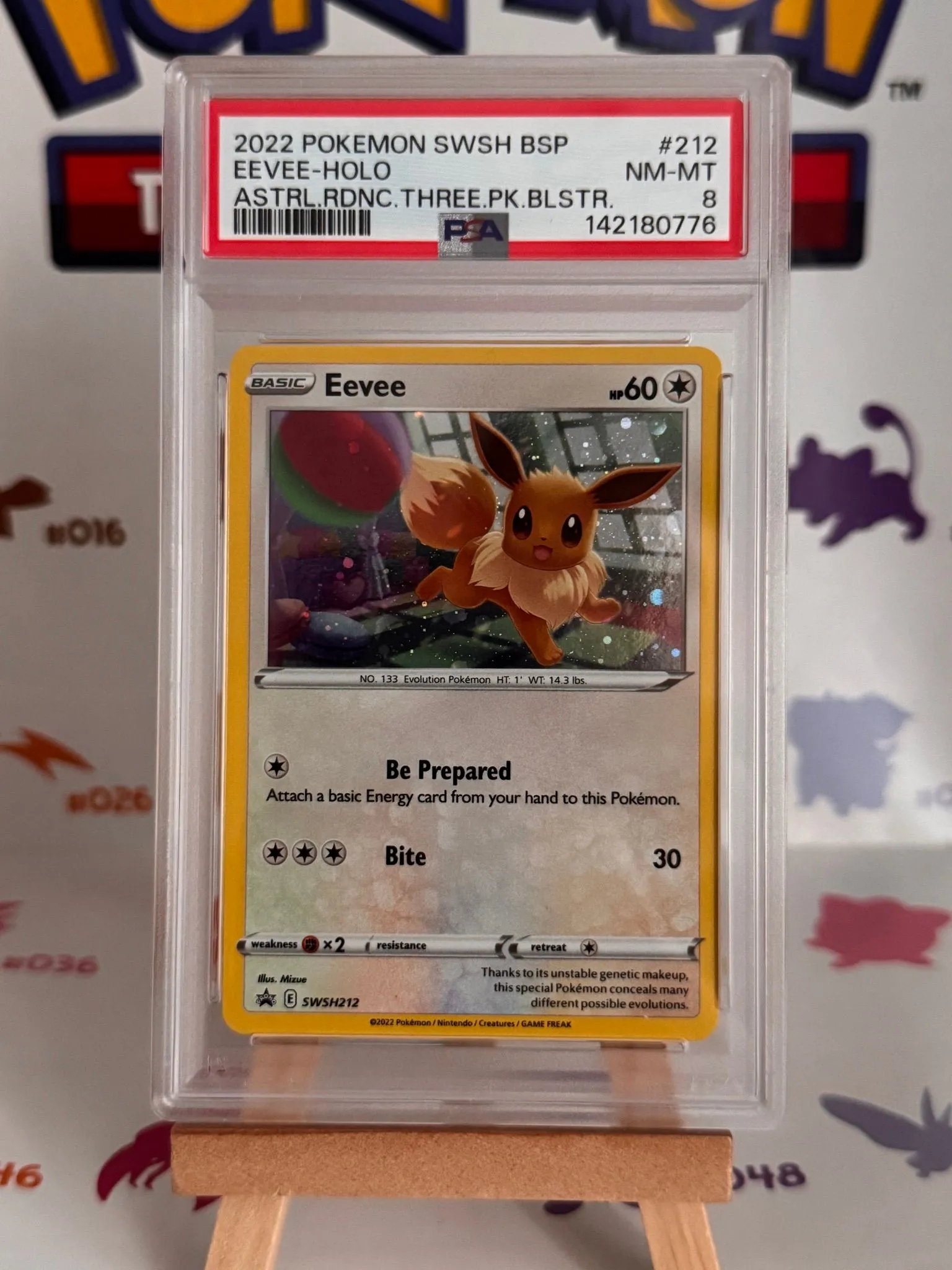graded cards case Eevee 12/12 PSA 6 Graded Pokemon Card (McDonalds Pokemon Collection 20 —  Titan Cards Ltd main image 1