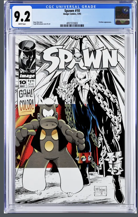 Product image for Spawn #10 9.2 CGC 5/93 Image Comics