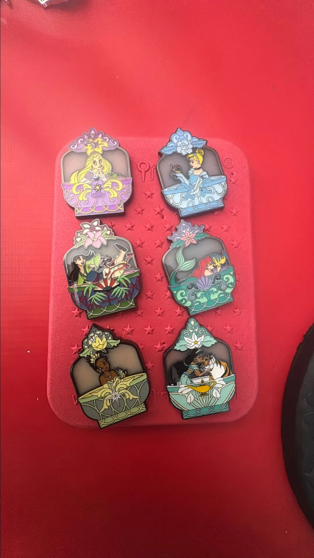 Product image for Disney loungefly princess dome stained glass set