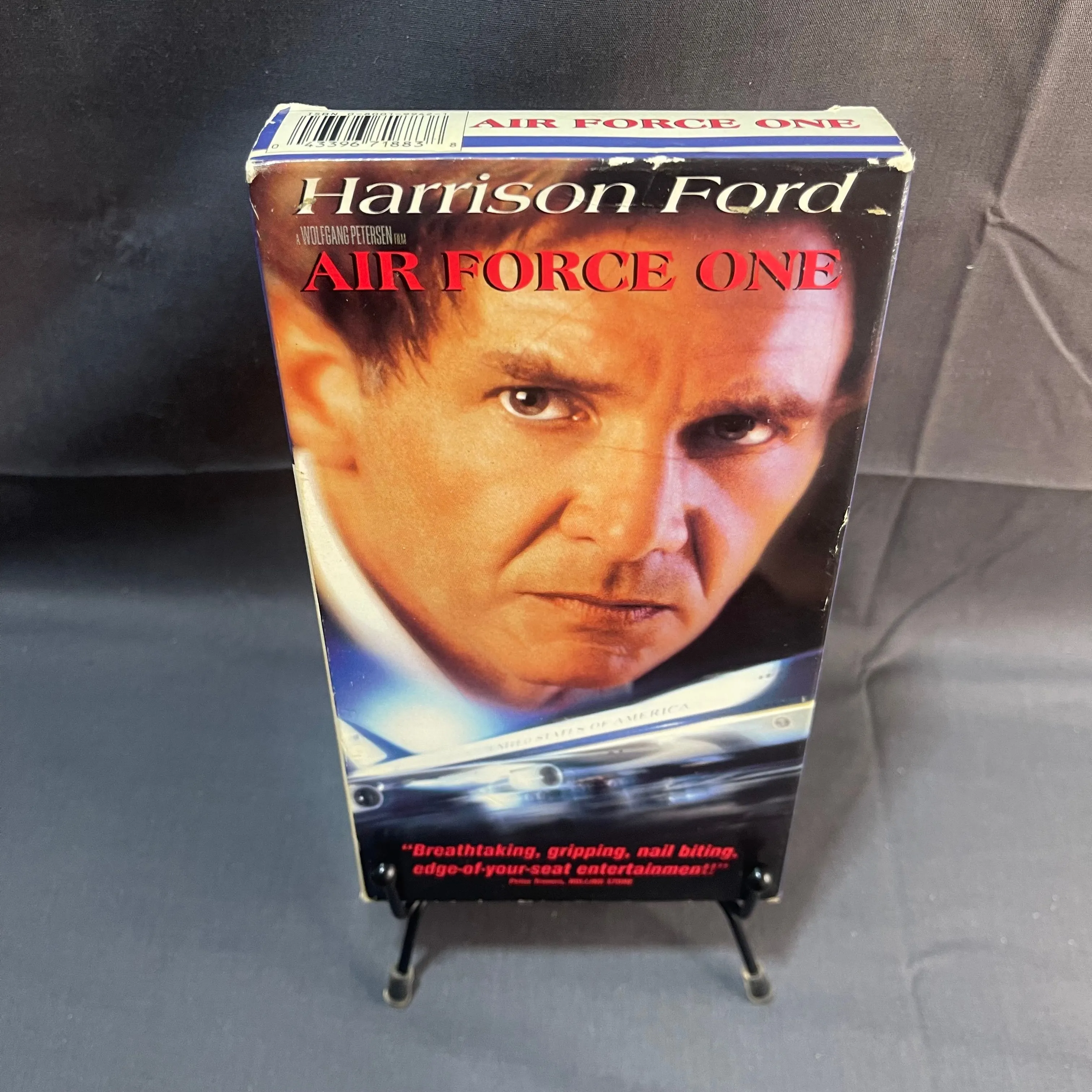 Air Force One VHS (Columbia) 1997 Action Thriller directed by
