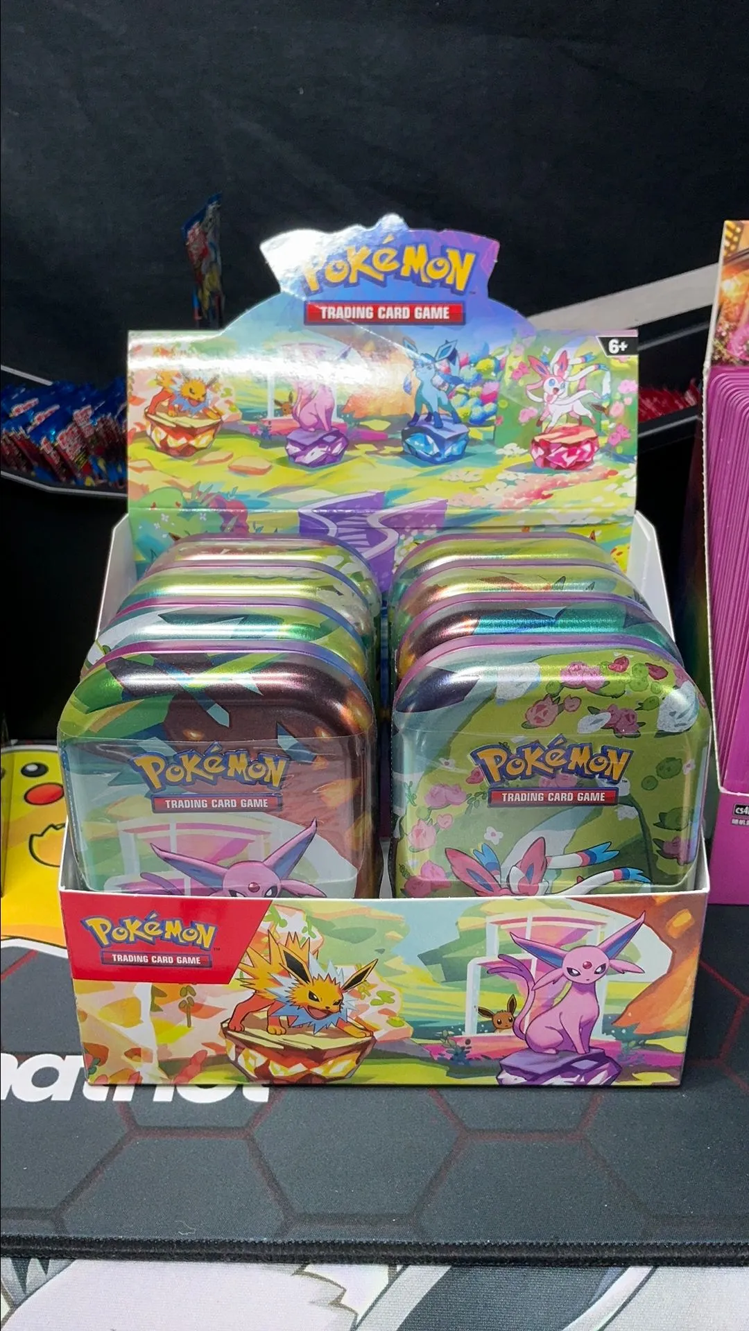 Product image for Prismatic Evolutions TIN (ONE TIN)