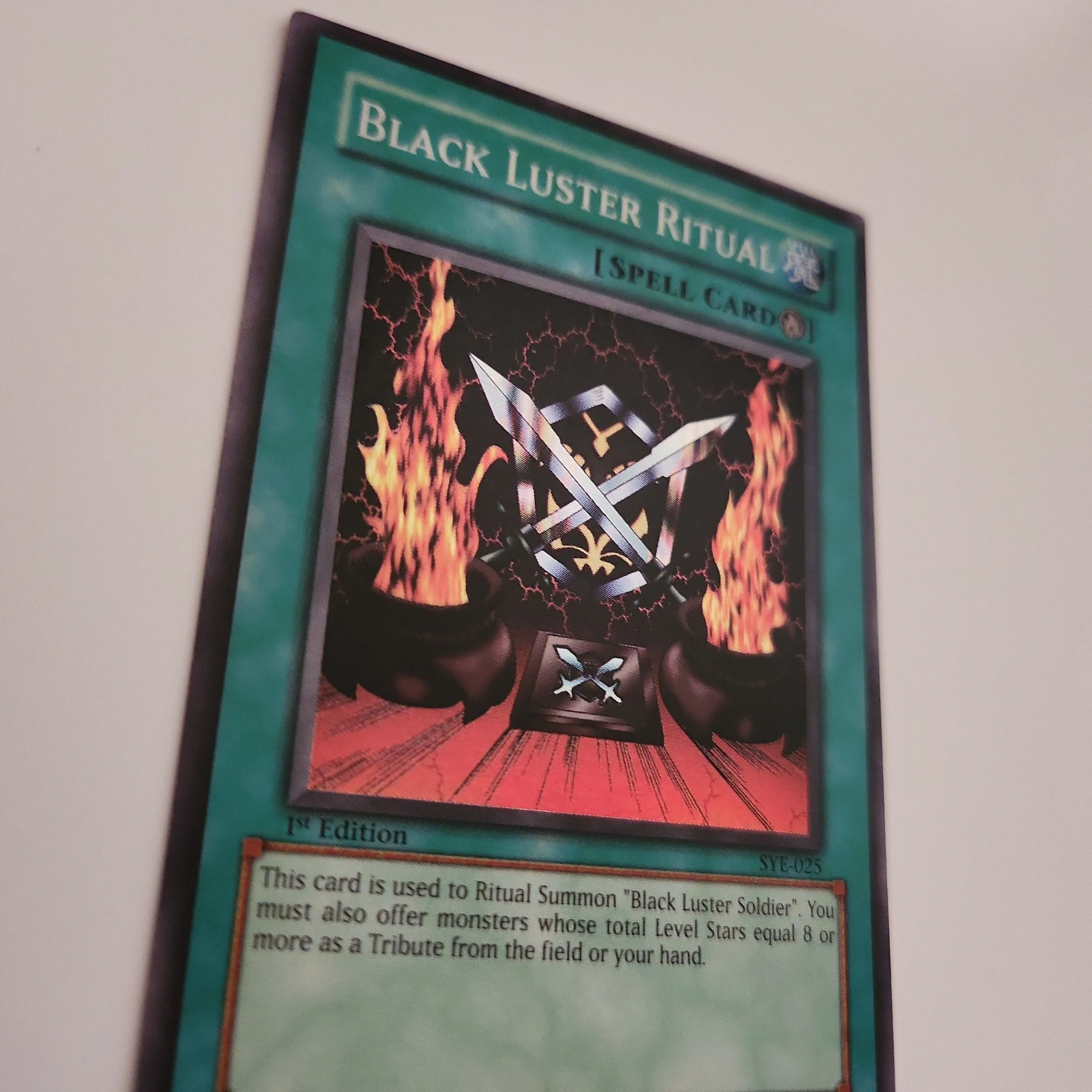 yugioh cards black luster ritual Amazon.com: YU-GI-OH! - Black Luster Ritual (DPBC-EN007) - Duelist Pack 16:  Battle City - 1st Edition main image 1
