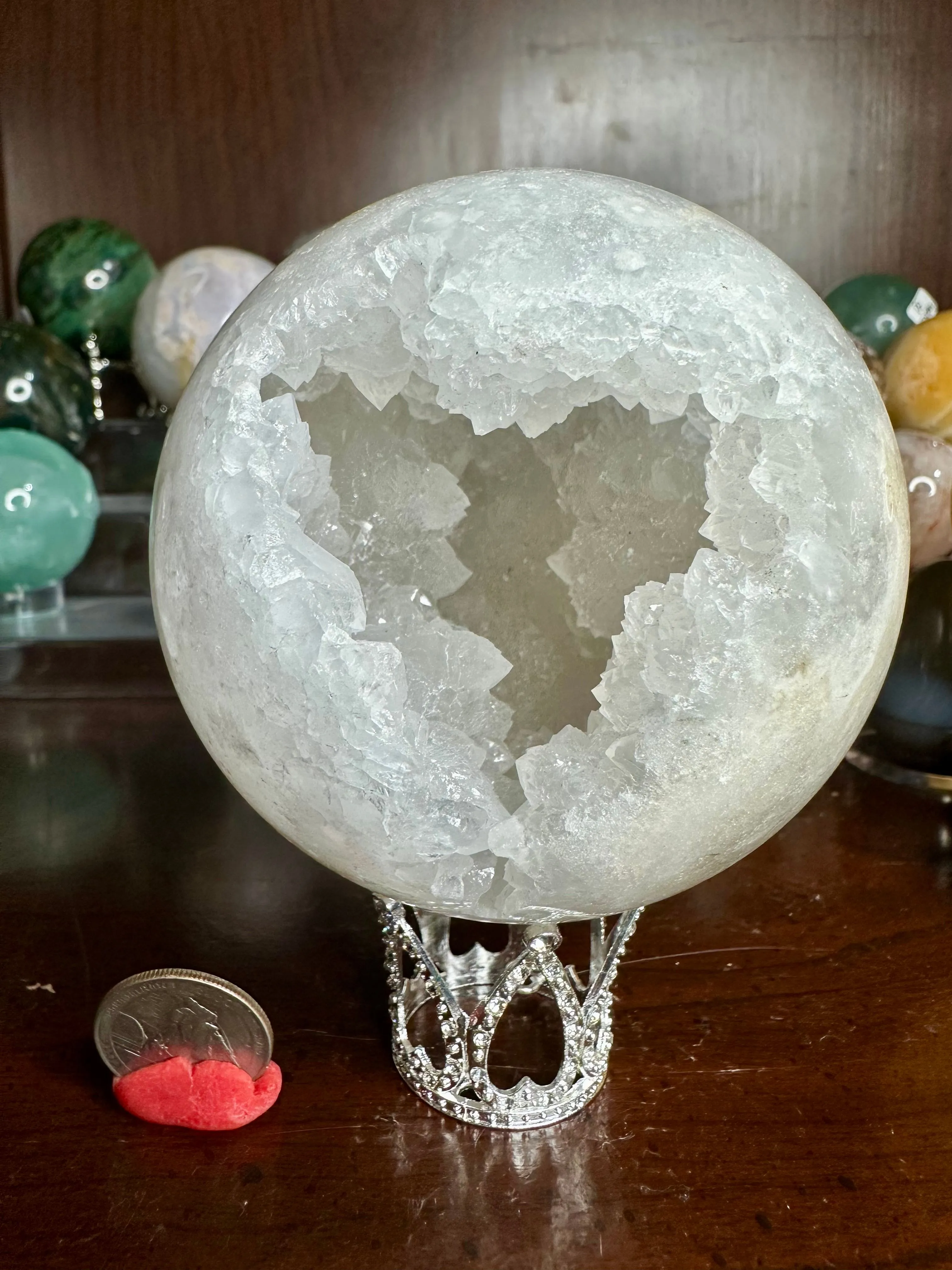 Product image for Druzy Agate Sphere