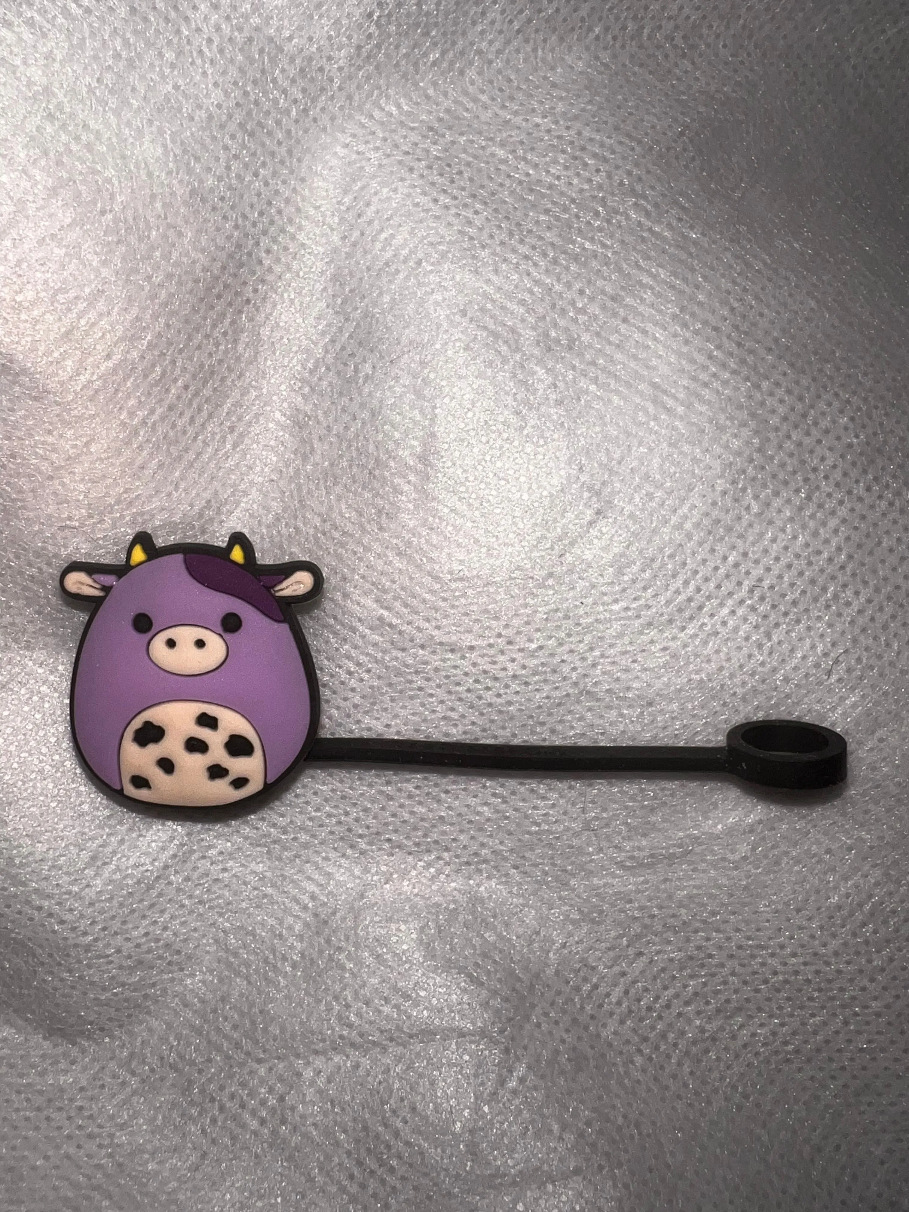 Product image for A0163 Cow Straw Topper