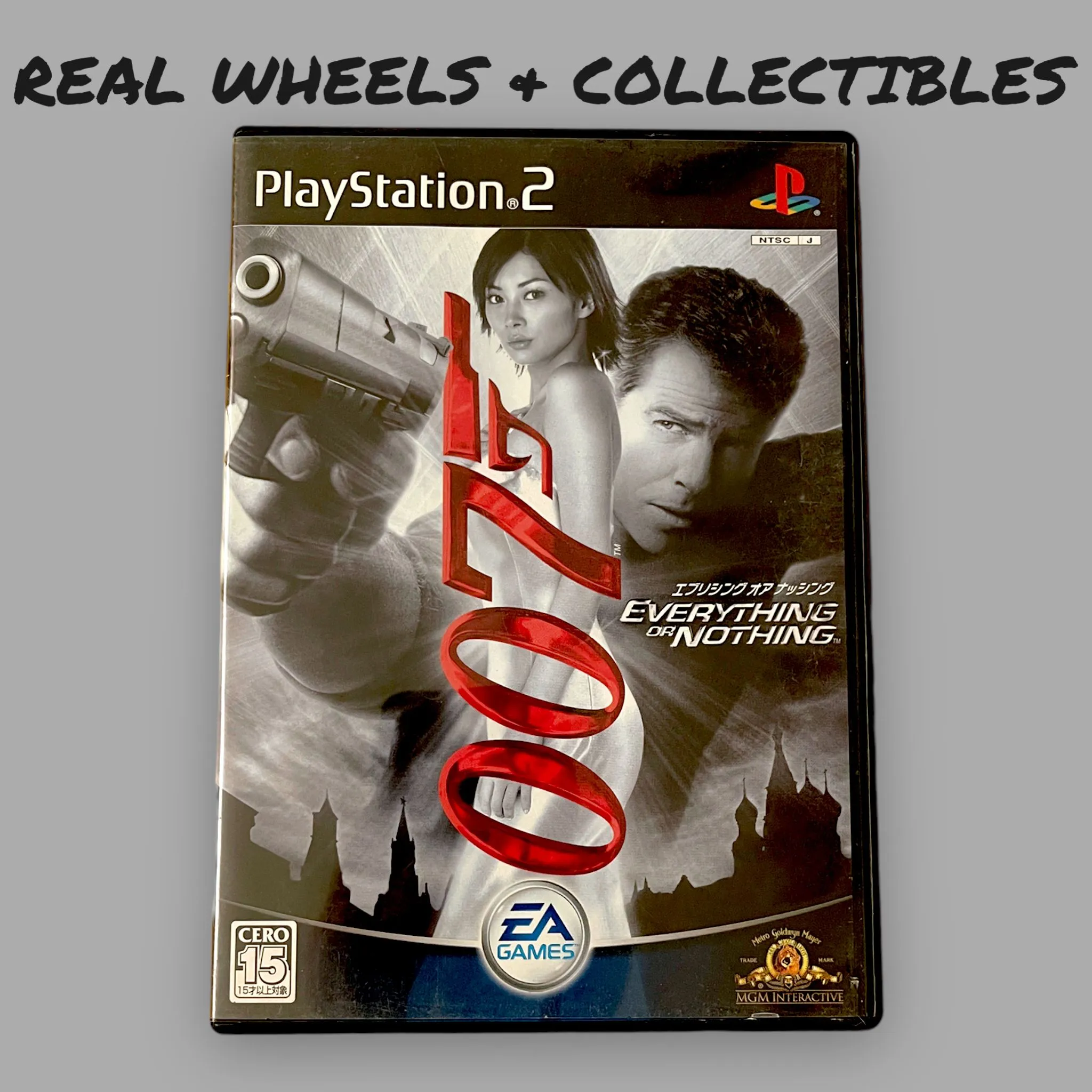 Product image for 007 Everything or Nothing James Bond Playstation 2 PS2  Japanese JP CIB Complete