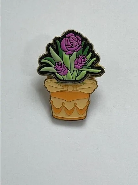 Product image for Loungefly Princess Potted Plant Pin (Belle)