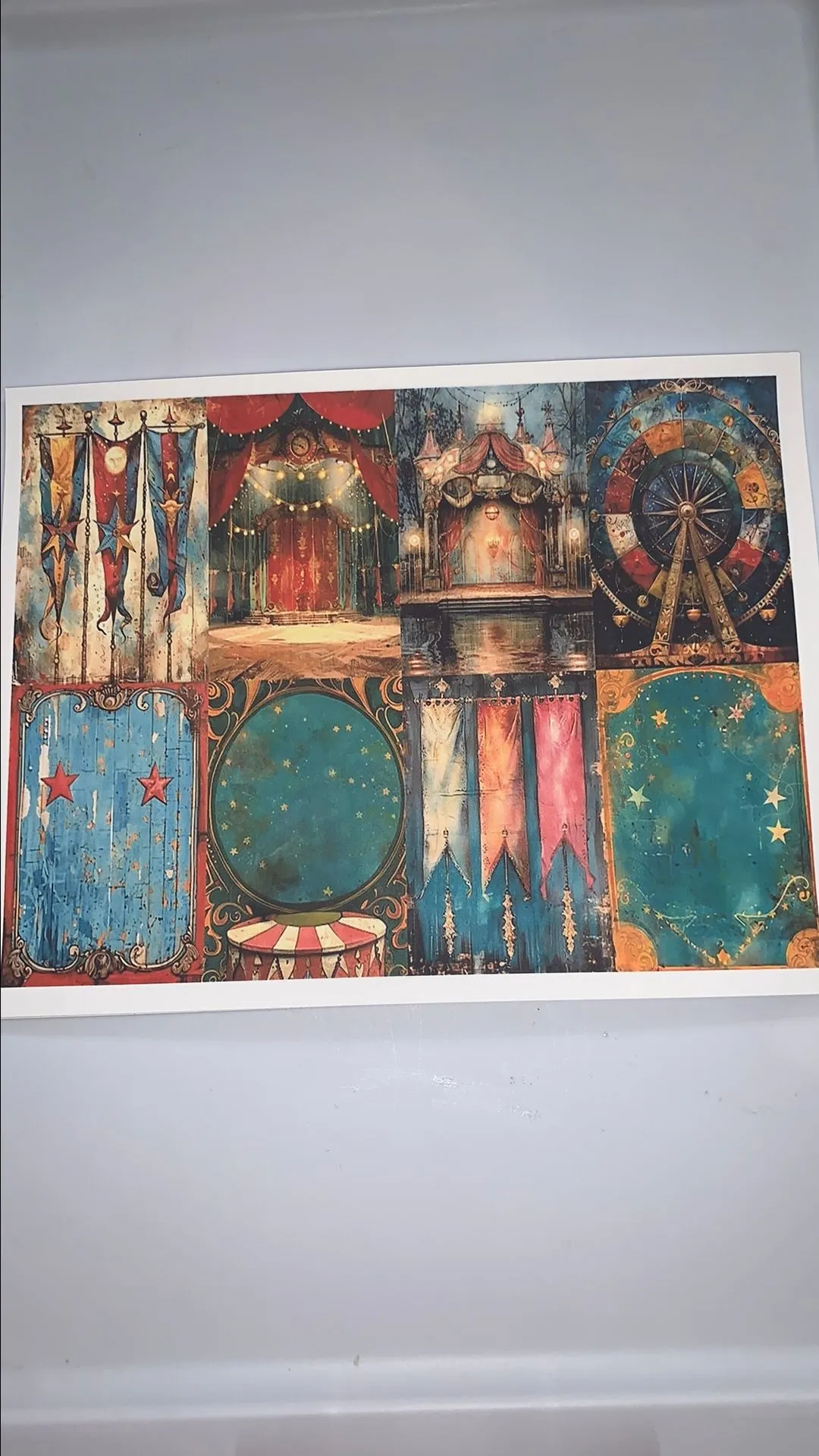Product image for 00. Vintage Circus Background Printable #19