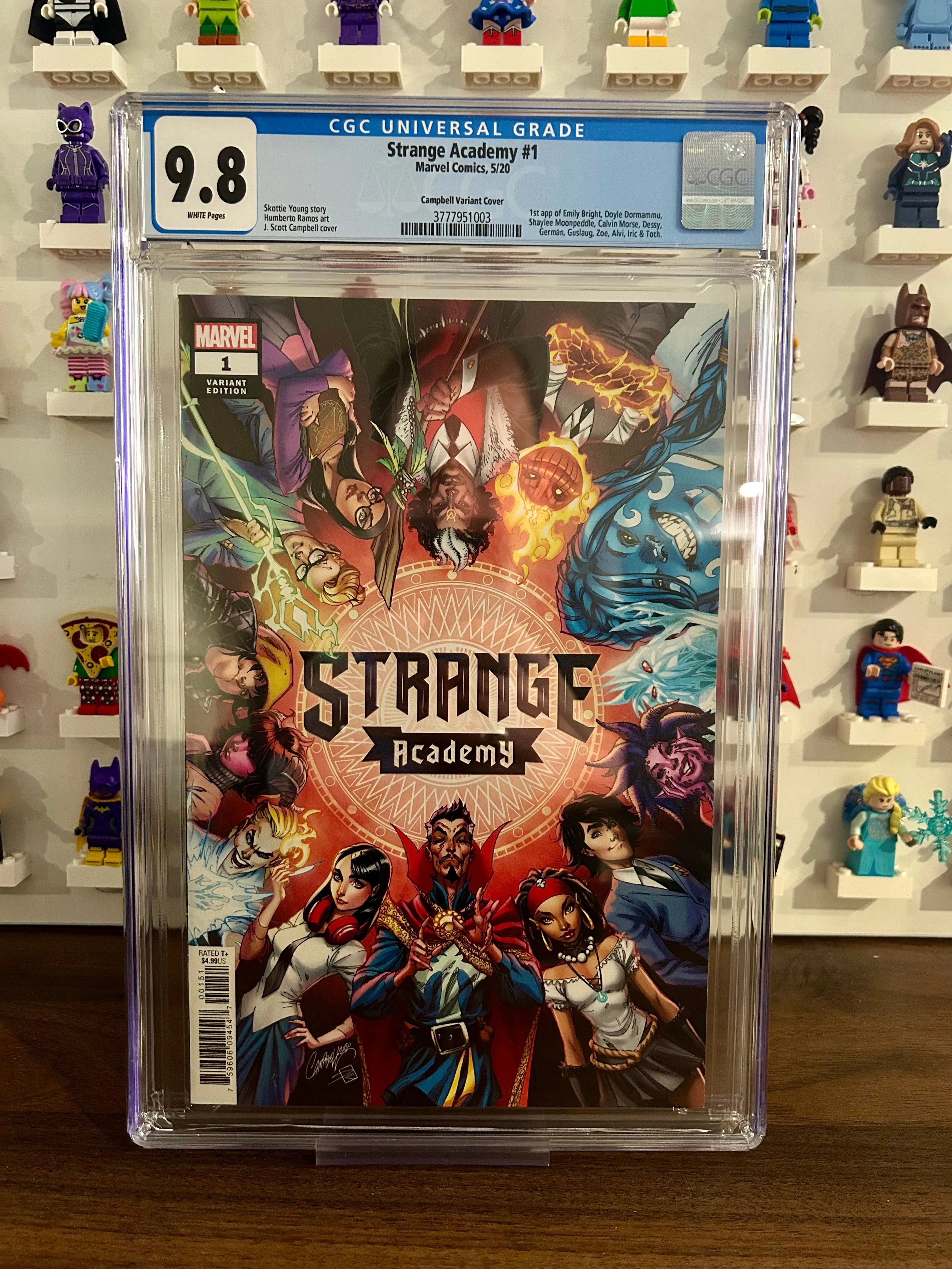 Product image for Strange Academy 1 Campbell Variant Cover CGC 9.8 2020