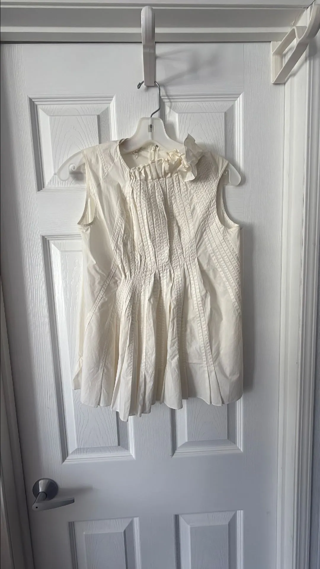 Product image for Marni white sleeveless blouse small