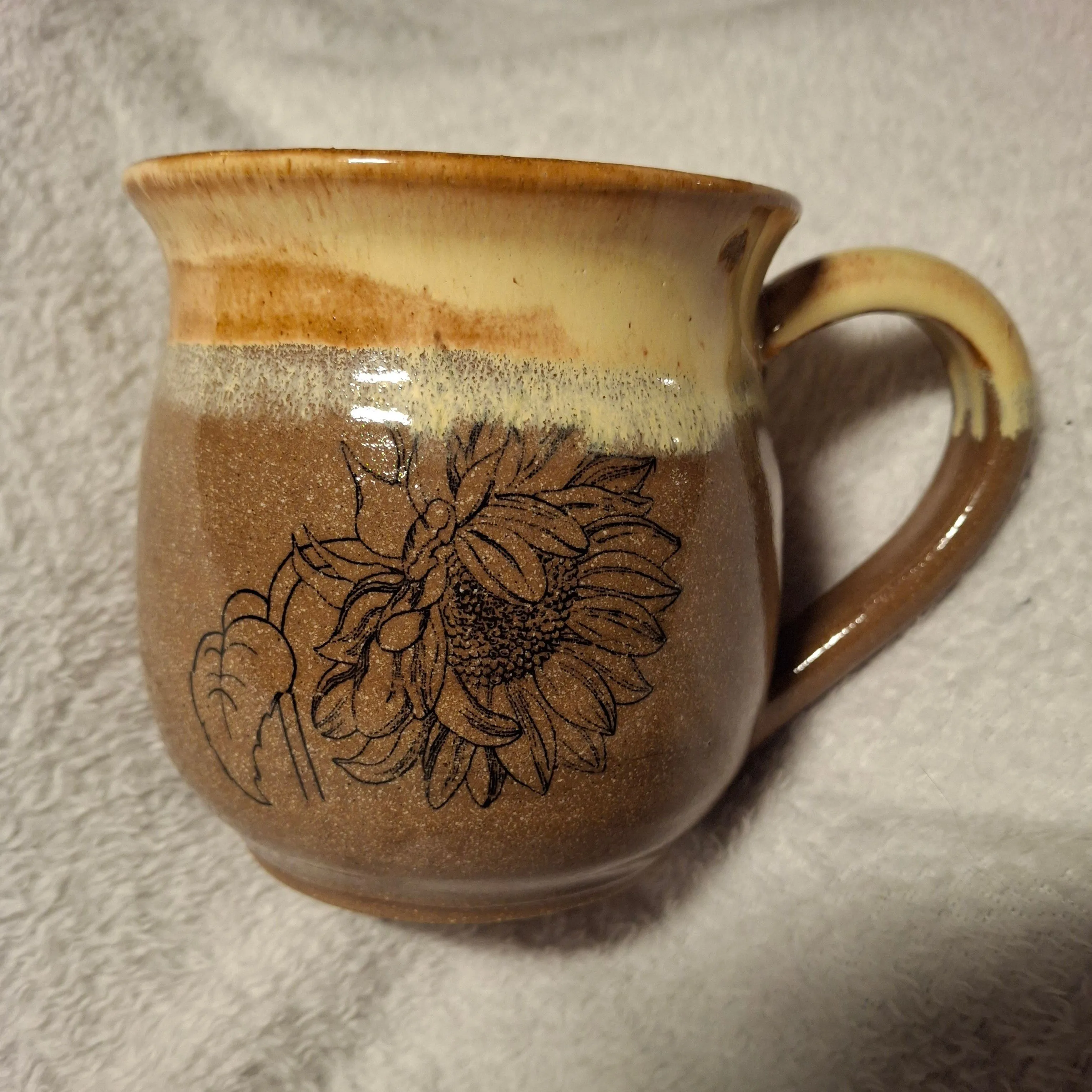 Product image for homemade pottery mug
