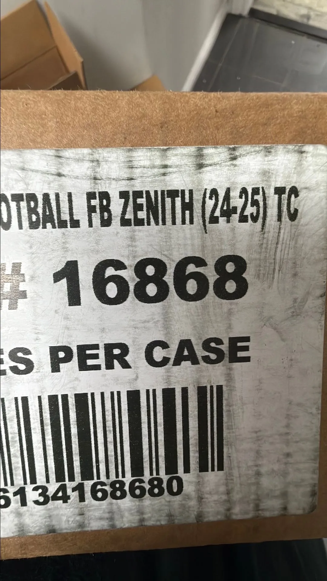 Product image for 1x NFL ZENITH 24/25 HOBBY BOX