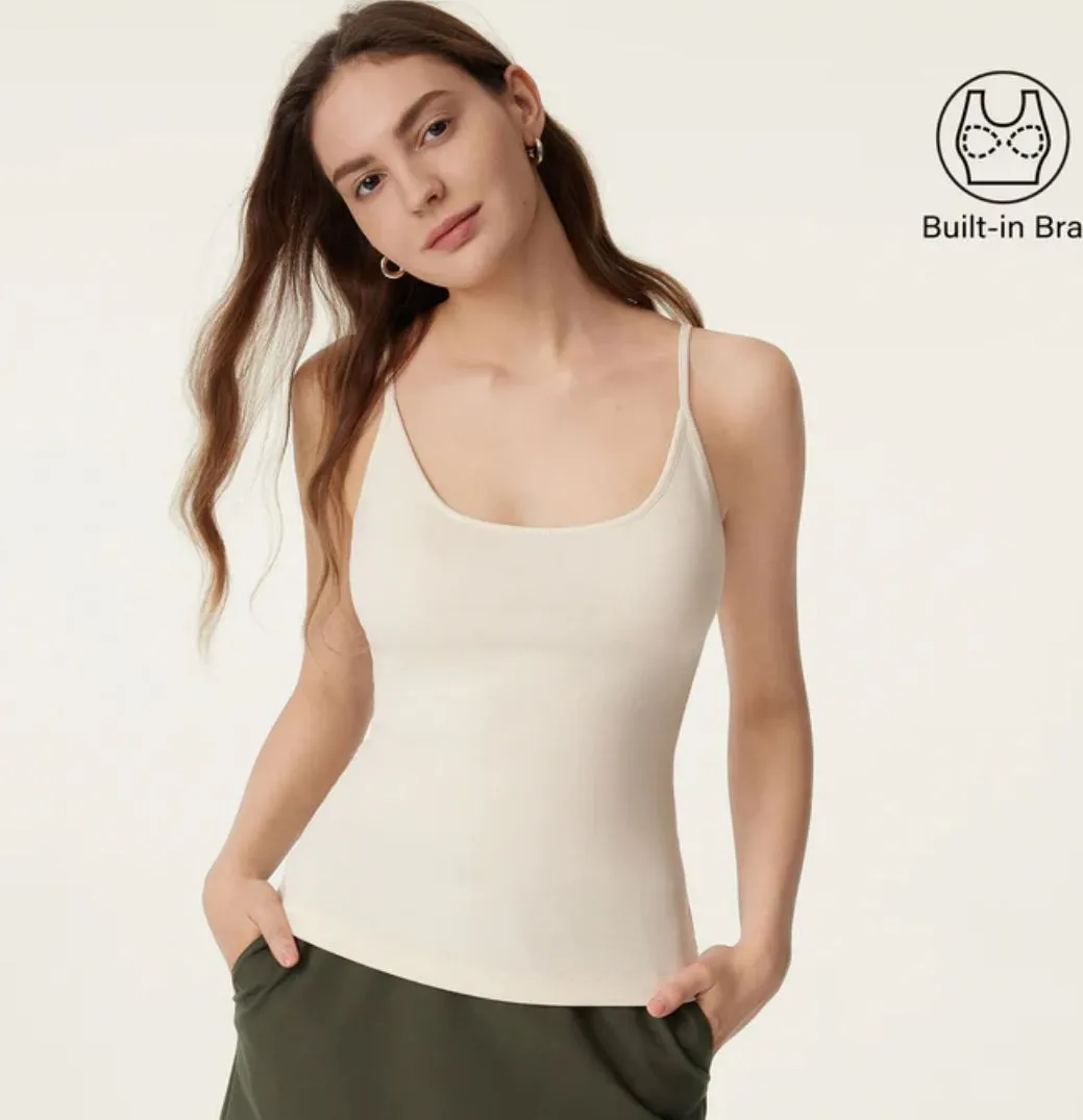Product image for BIN: NWT OGL Scoop Neck Spaghetti Strap New Airy Brami Tank Top XS
