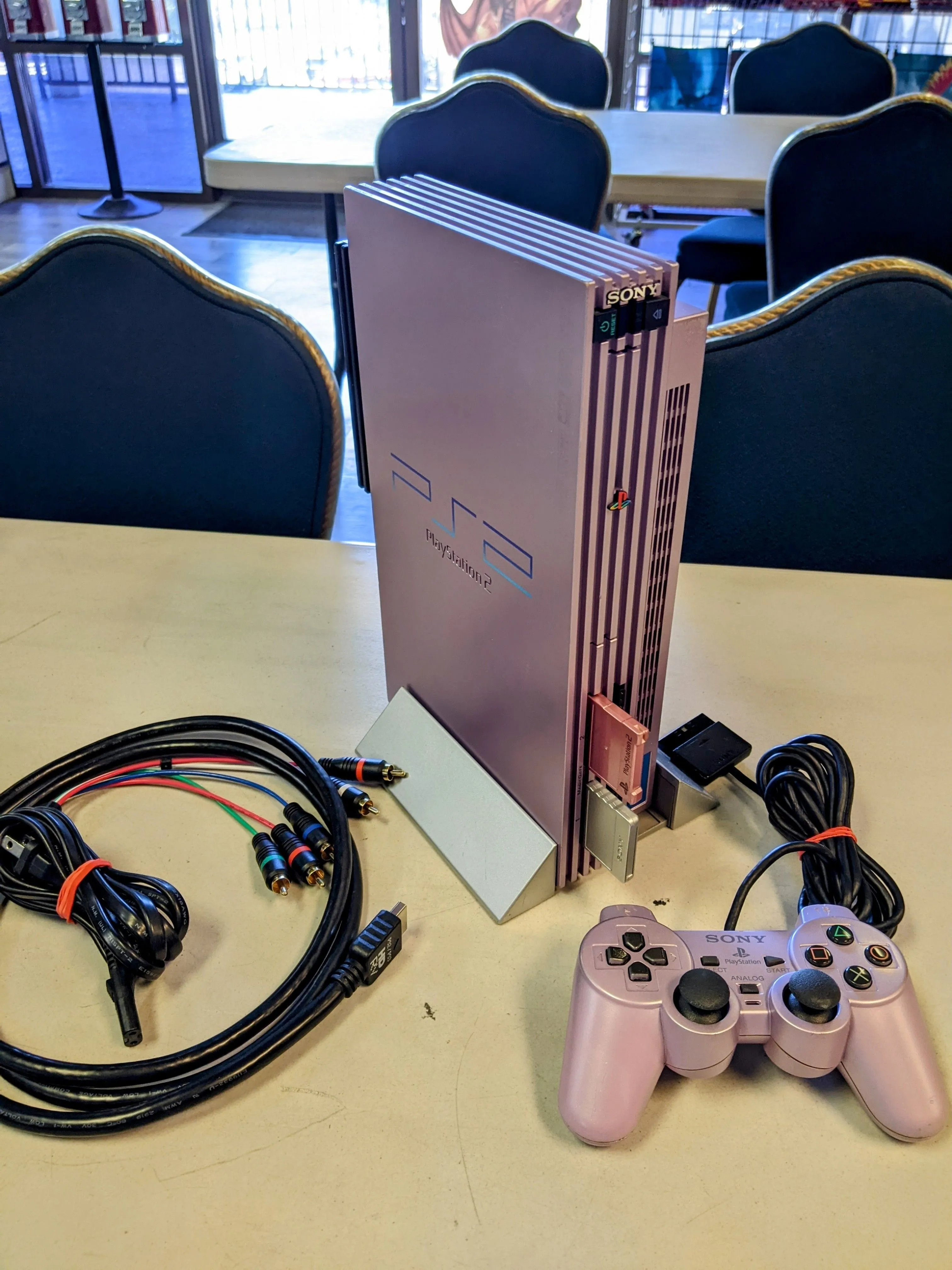 Product image for PS2 Sakura Pink 50Mill Edition Fully Modded Bundle