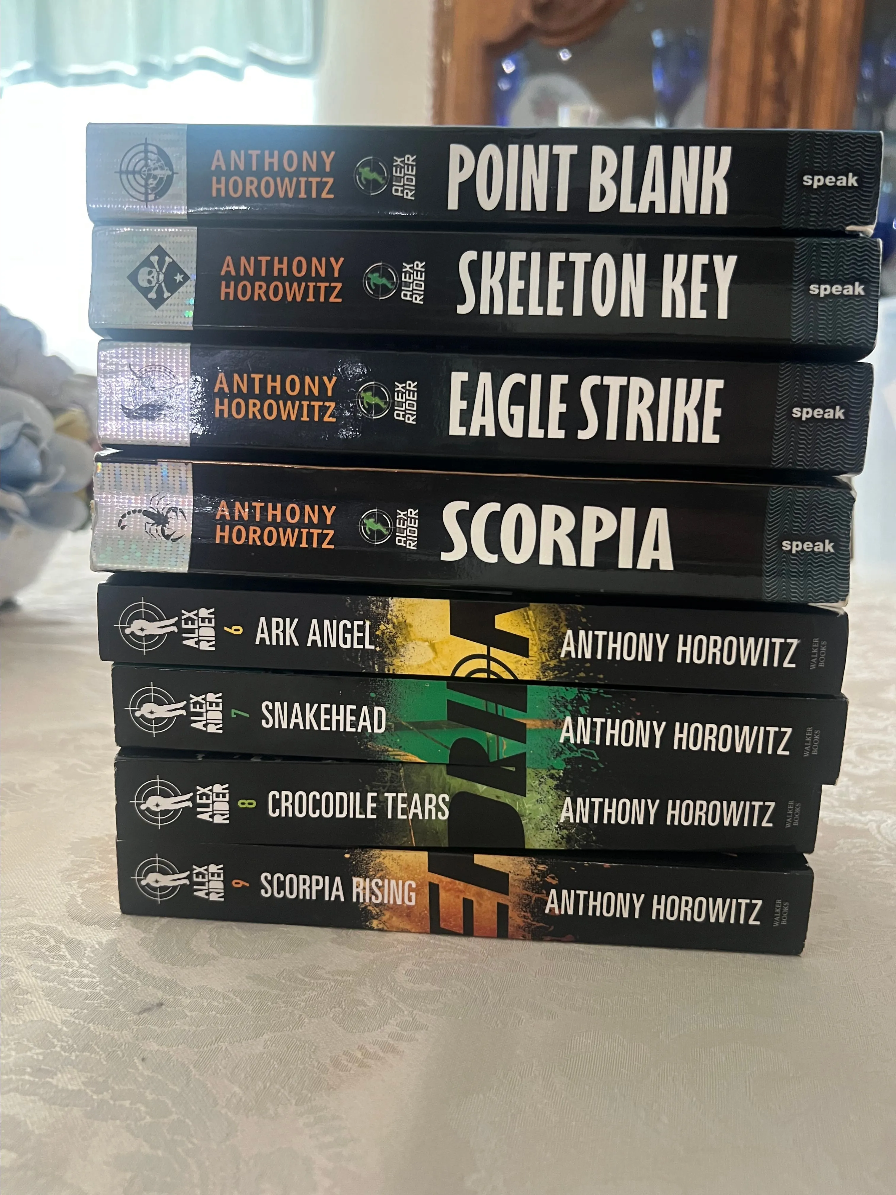 Product image for (Paperbacks) Alex Rider by Anthony Horowitz - Lot of 8