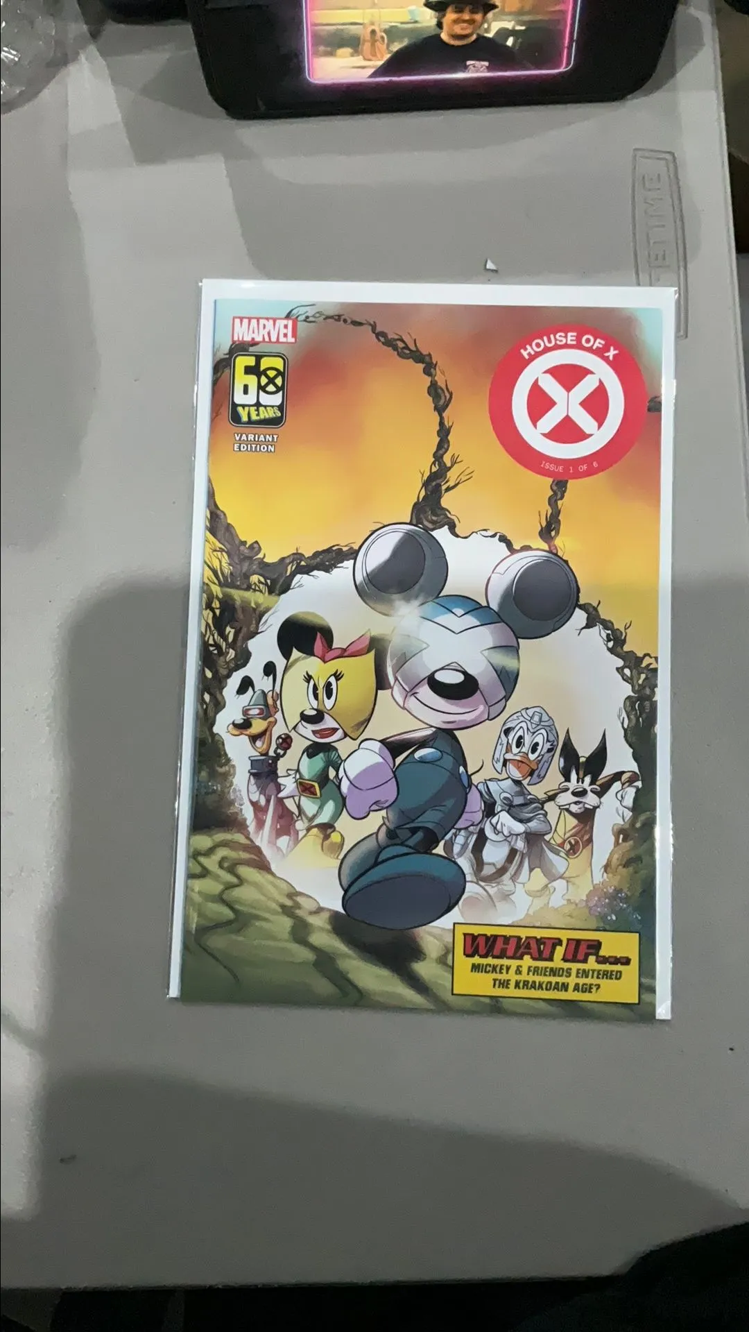 Product image for Amazing Spider-Man #63 Francesco D'Ippolito Disney What If Variant Mickey Minnie Donald Goofy Marvel