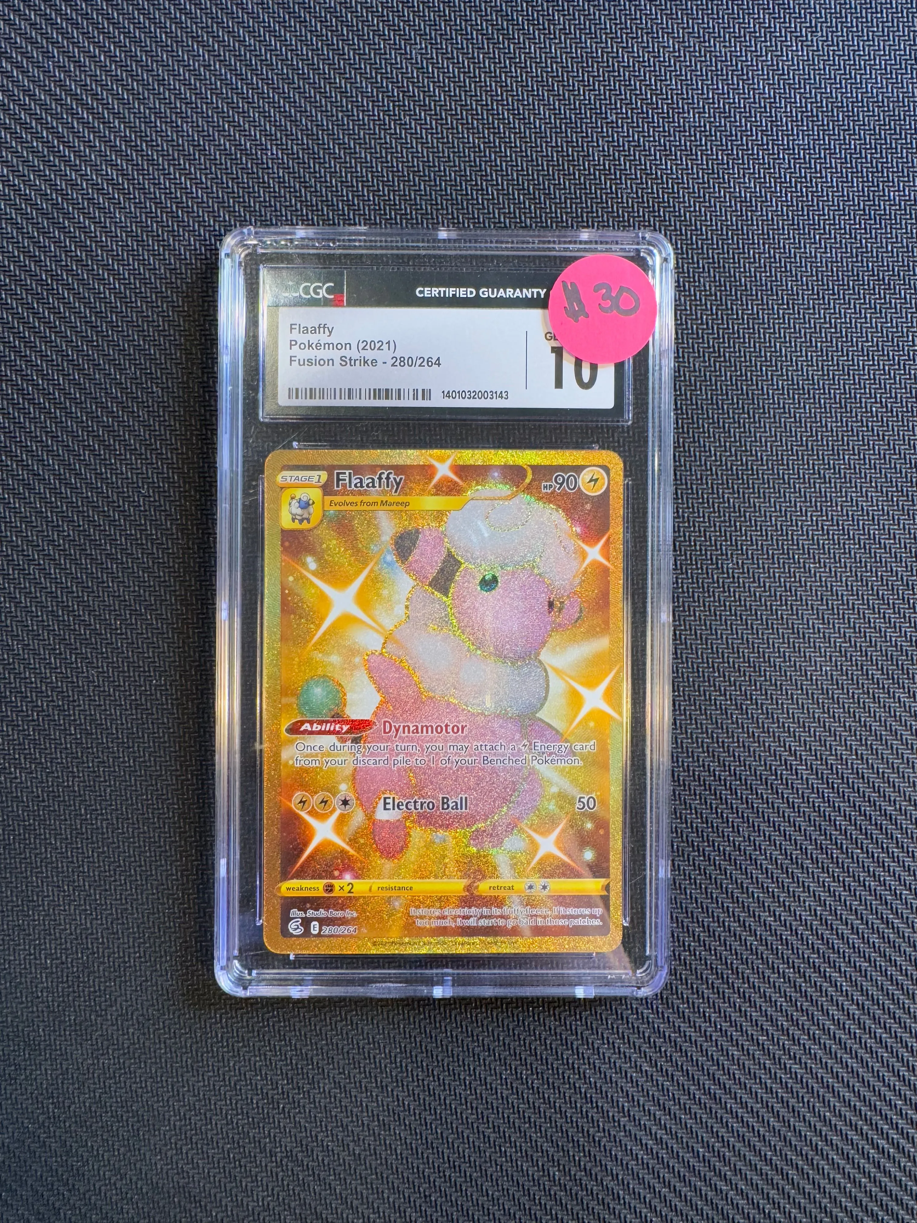 Product image for CGC 10 Flaaffy Fusion Strike